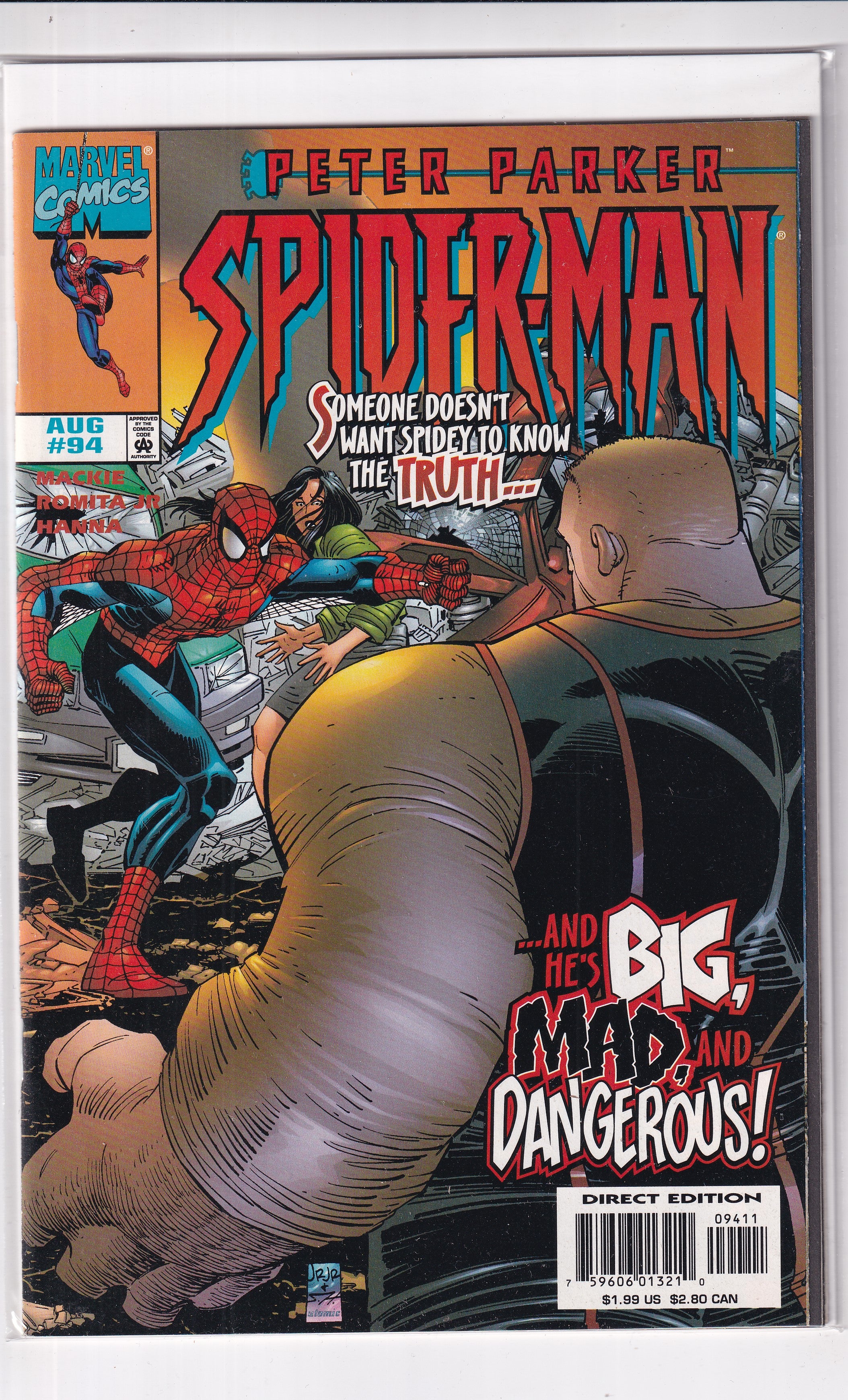 SPIDER-MAN #94 - Slab City Comics