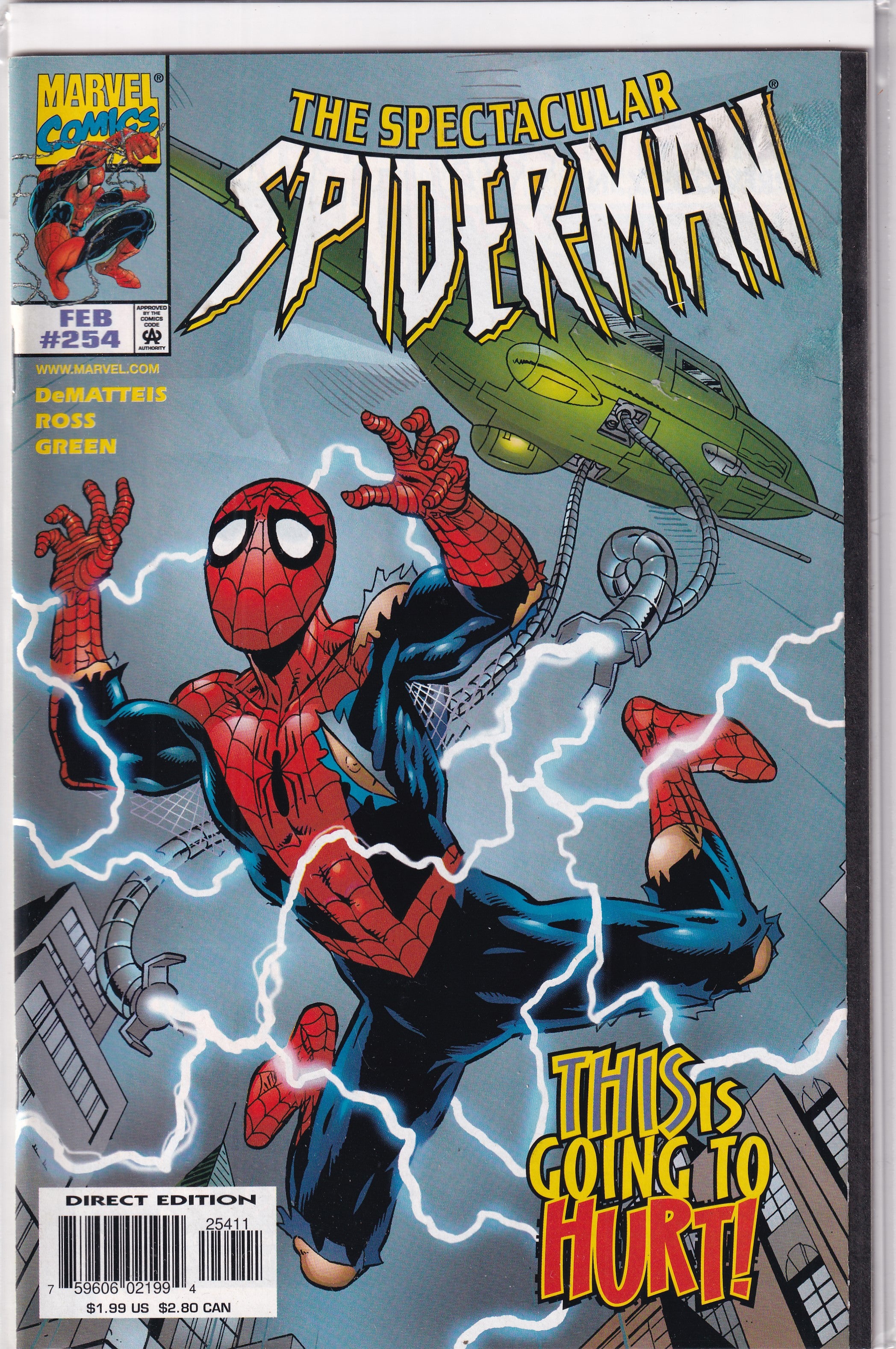 SPECTACULAR SPIDER-MAN #254 - Slab City Comics