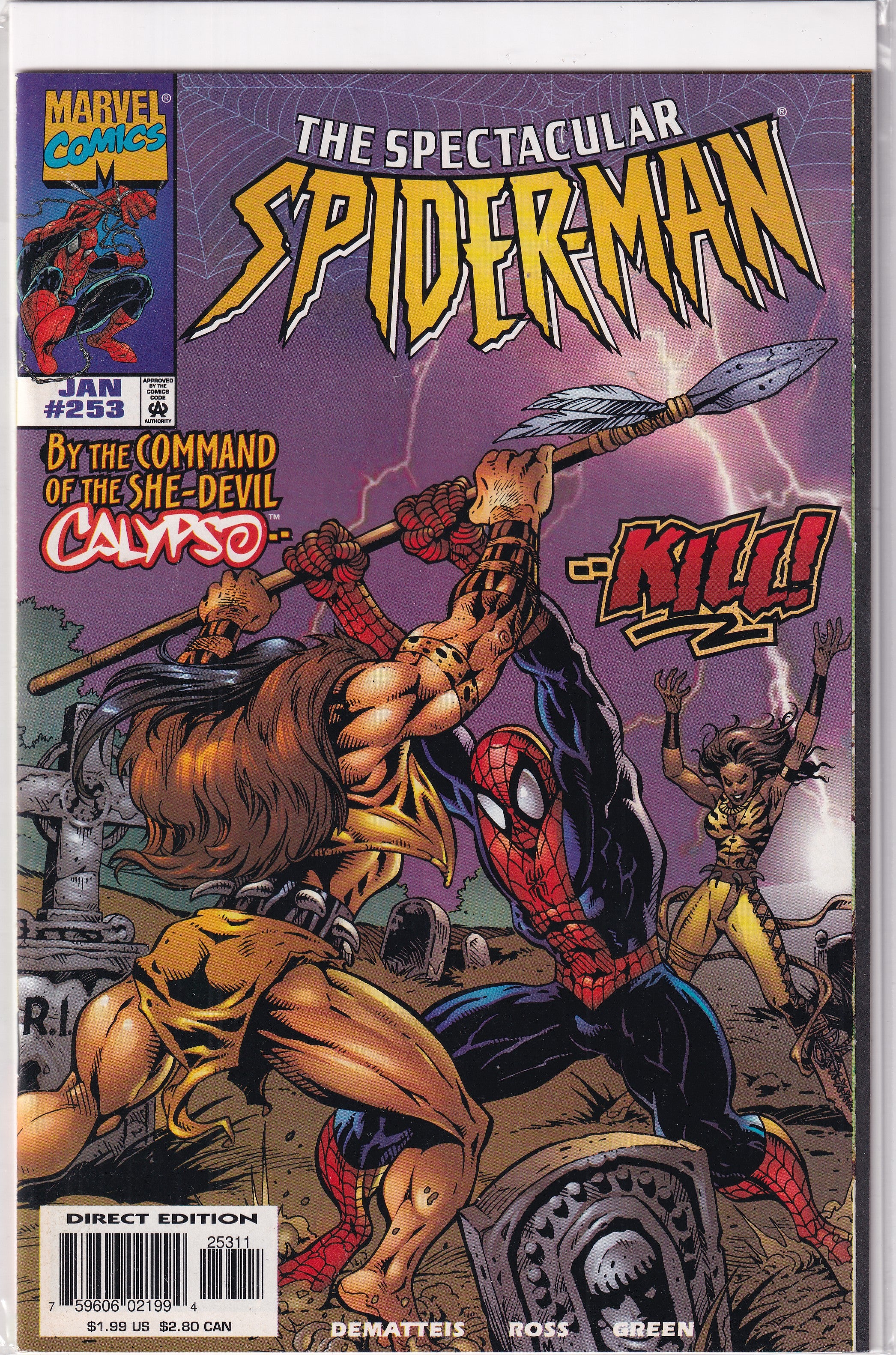 SPECTACULAR SPIDER-MAN #253 - Slab City Comics