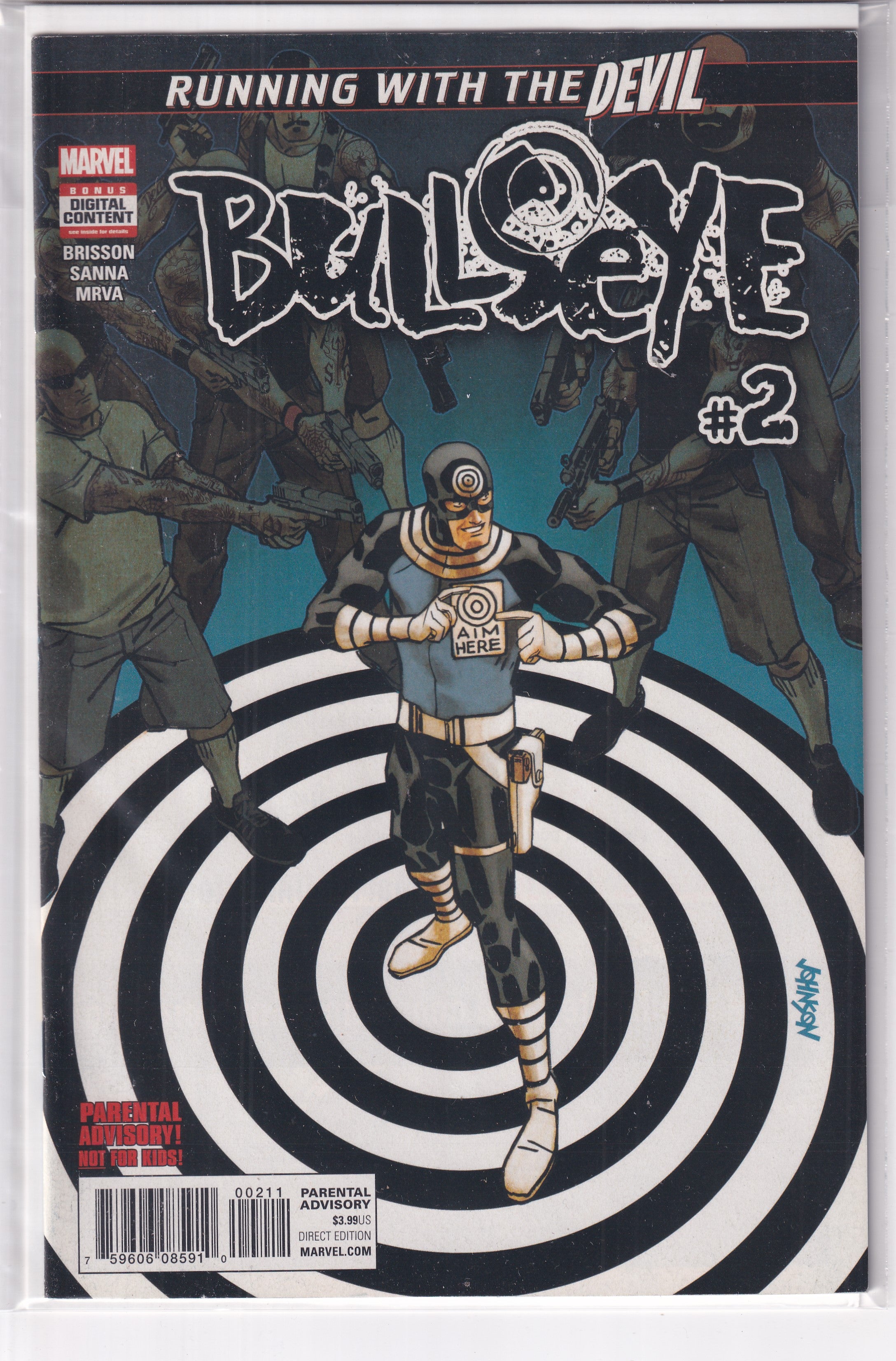 BULLSEYE #2 - Slab City Comics