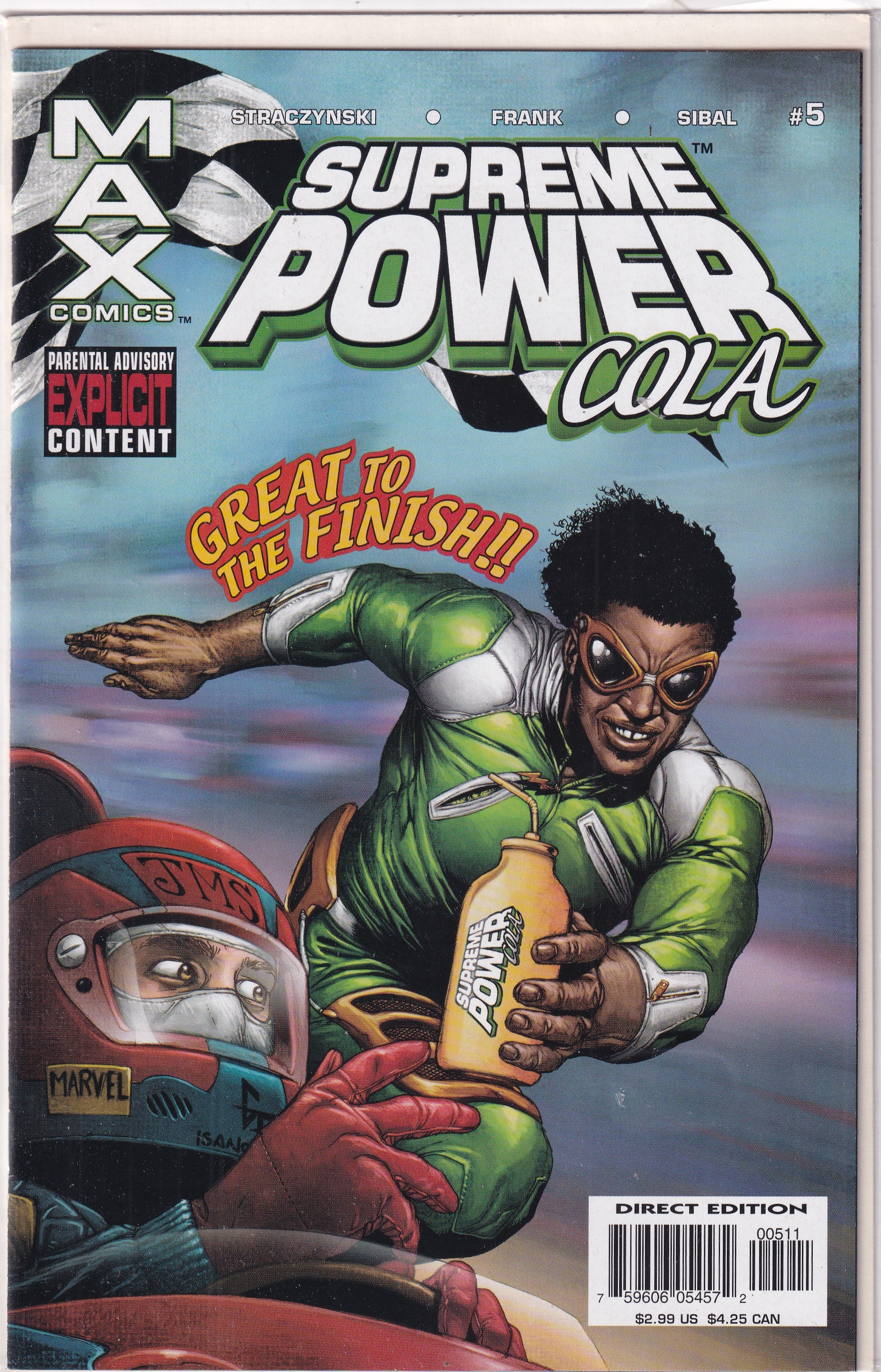 SUPREME POWER COLA #5 - Slab City Comics