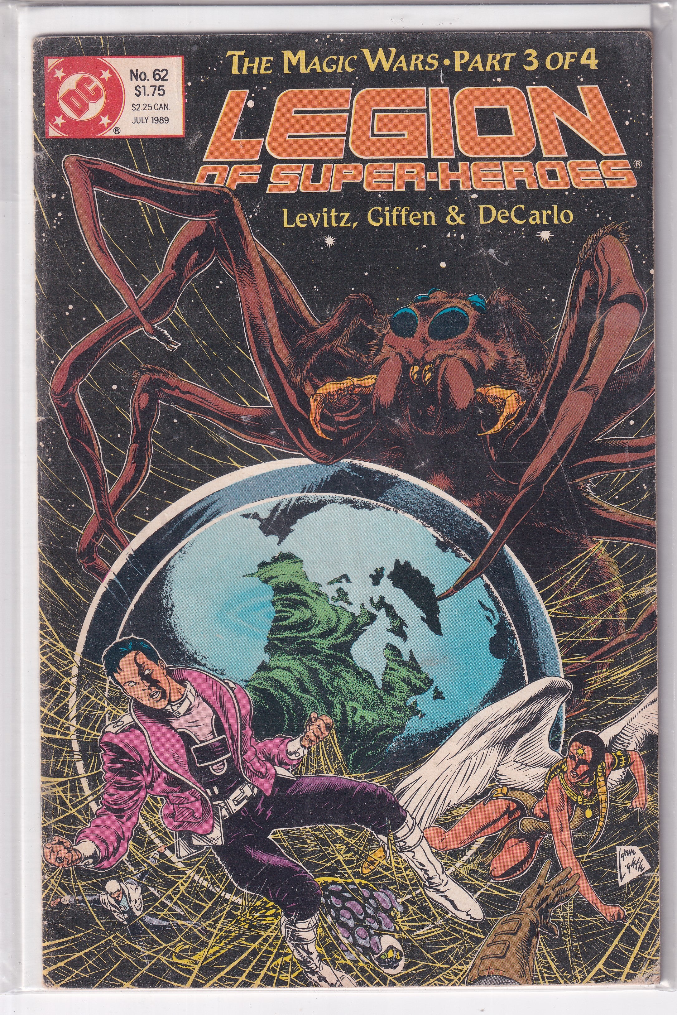 LEGION OF SUPER-HEROES #62 - Slab City Comics
