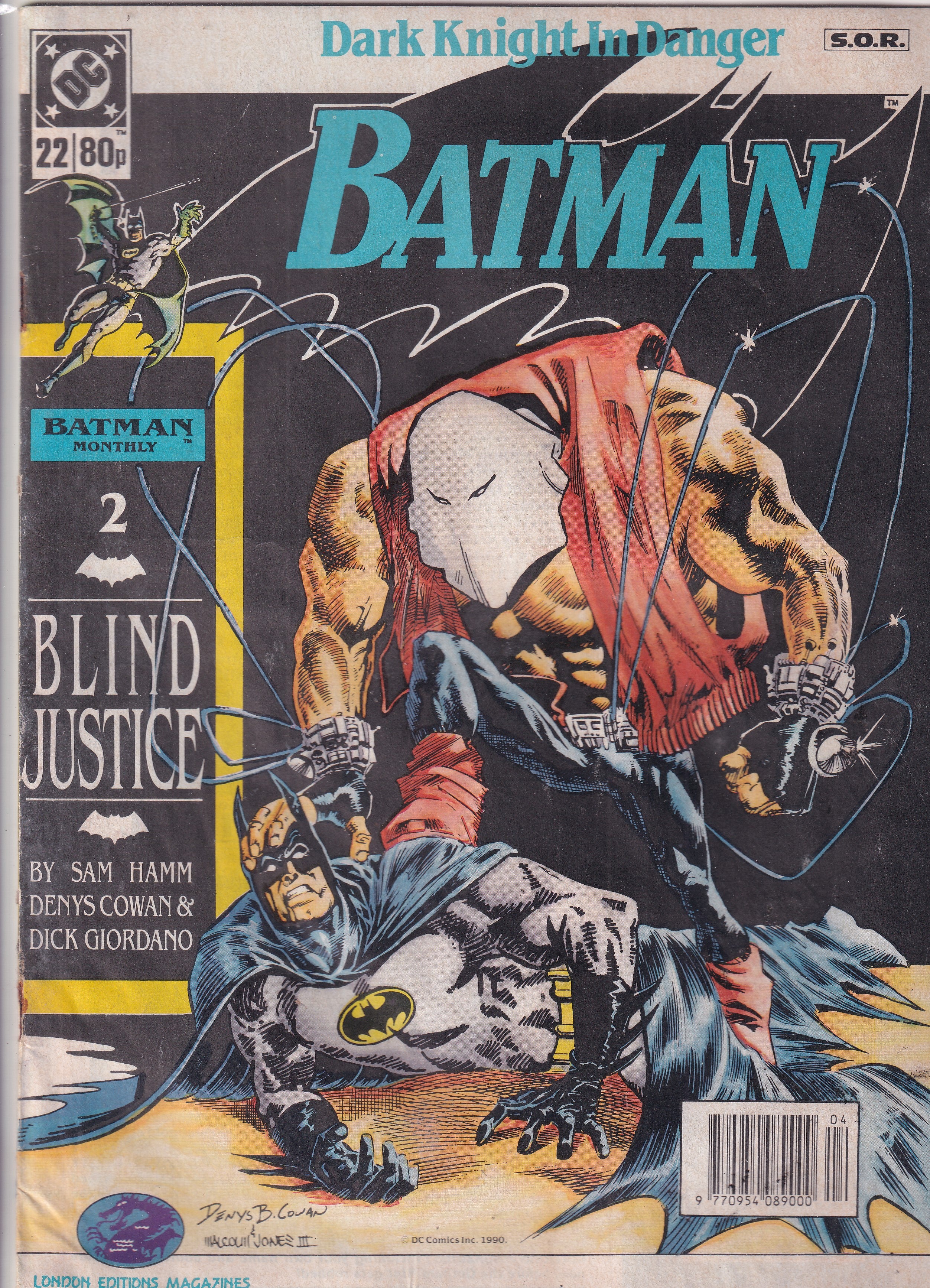 BATMAN MONTHLY #22 - Slab City Comics