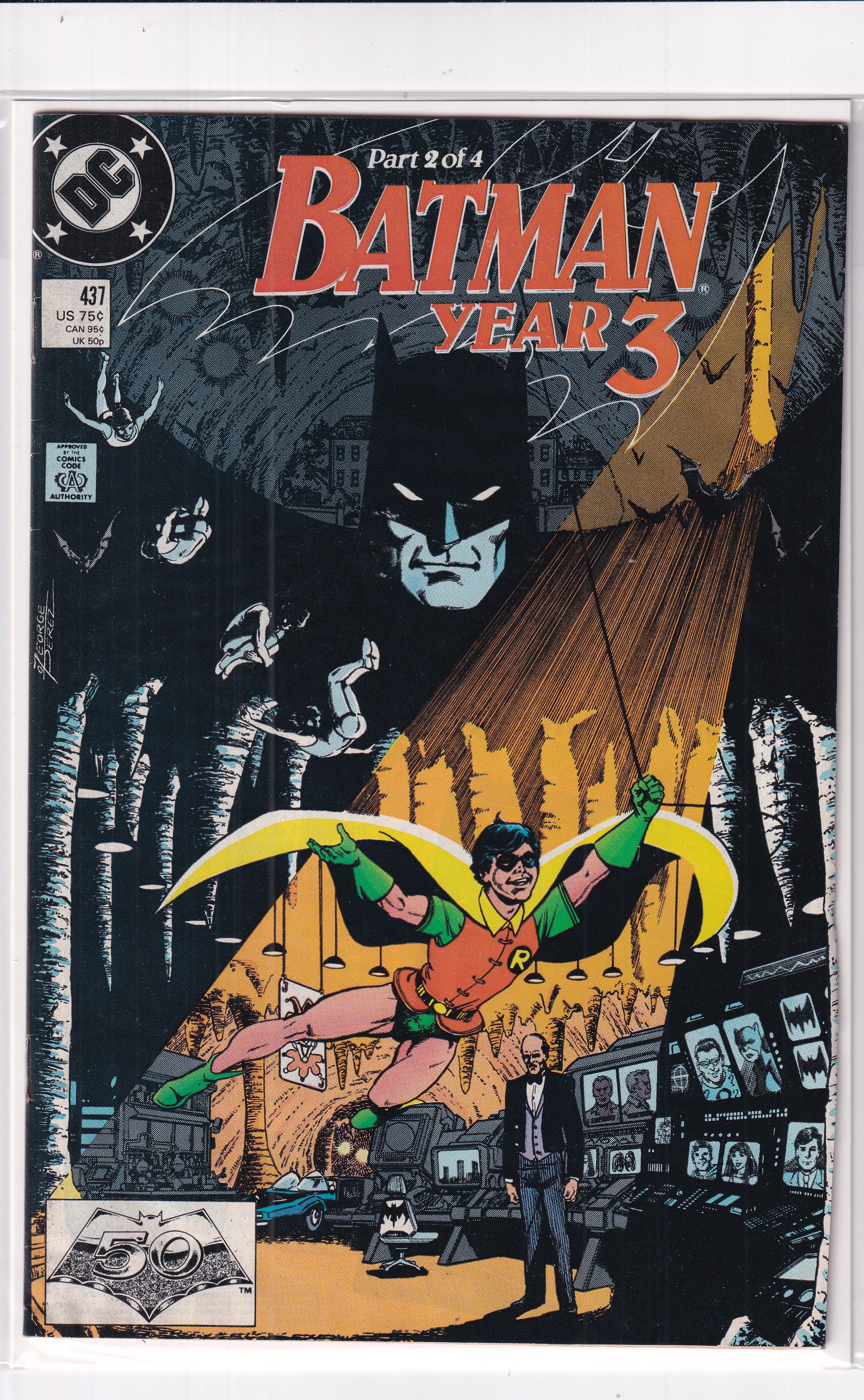BATMAN YEAR 3 #437 - Slab City Comics