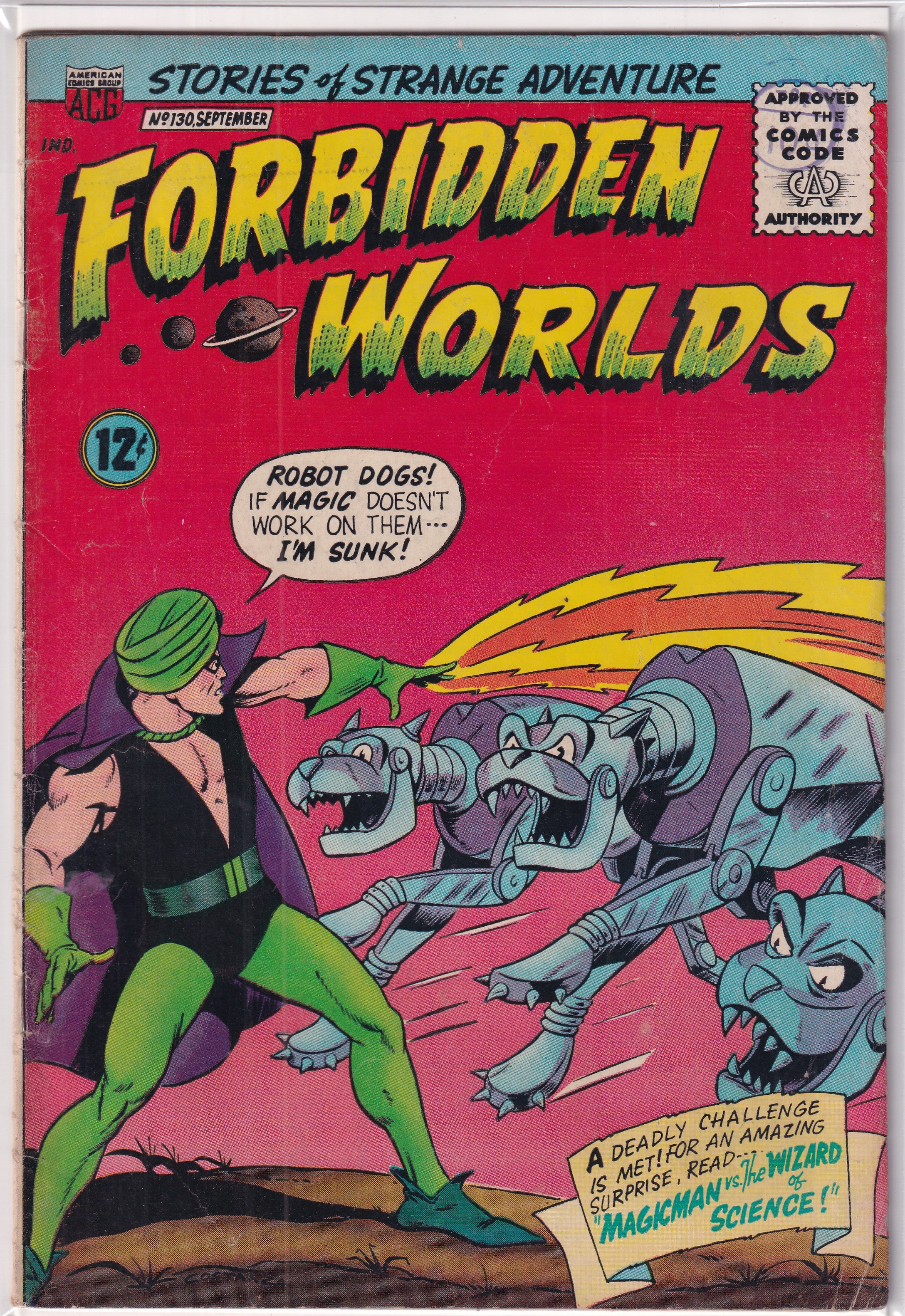 FORBIDDEN WORLDS #130 - Slab City Comics