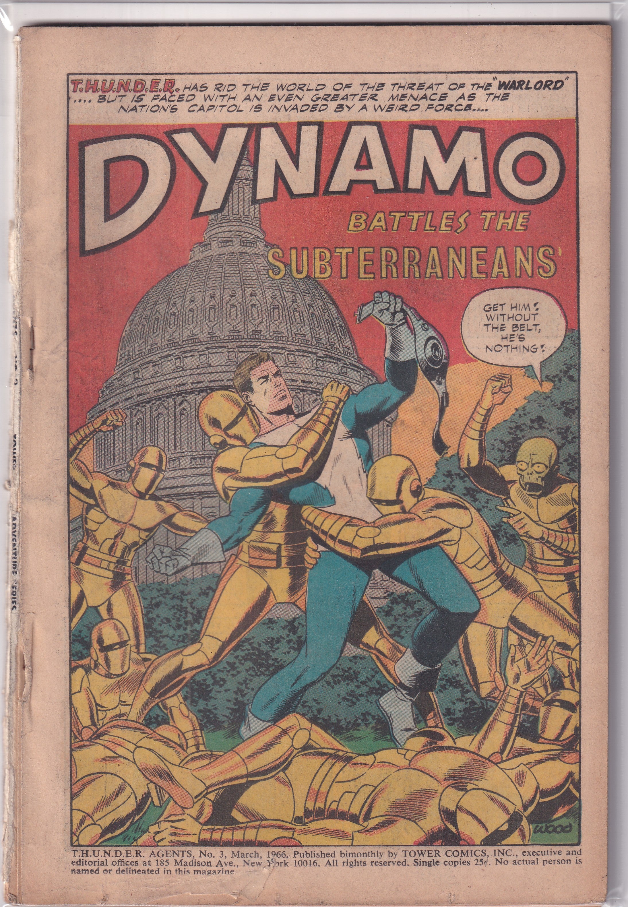 T.H.U.N.D.E.R. AGENTS #3 - Slab City Comics