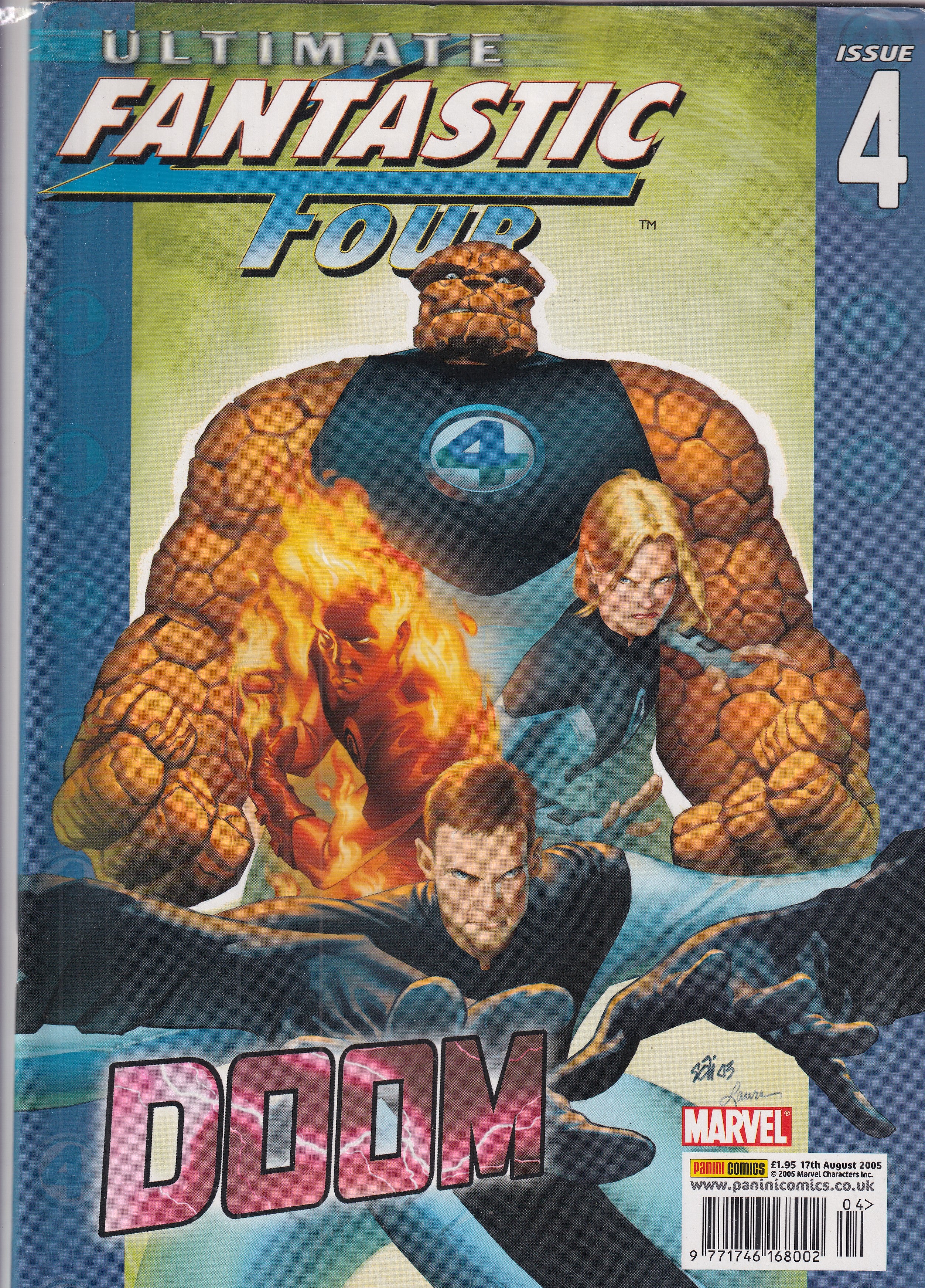 ULTIMATE FANTASTIC FOUR #4 - Slab City Comics