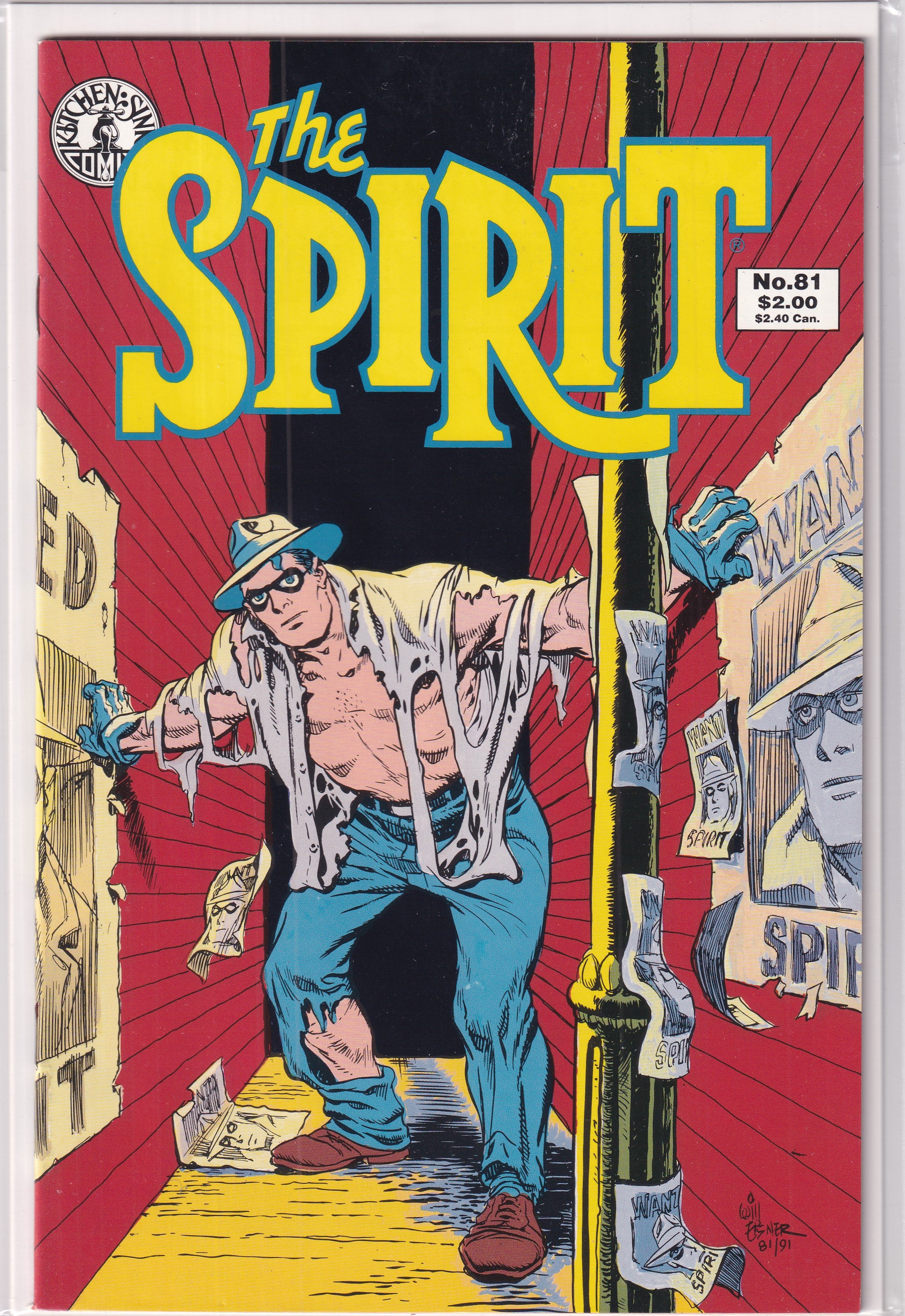SPIRIT #81 - Slab City Comics