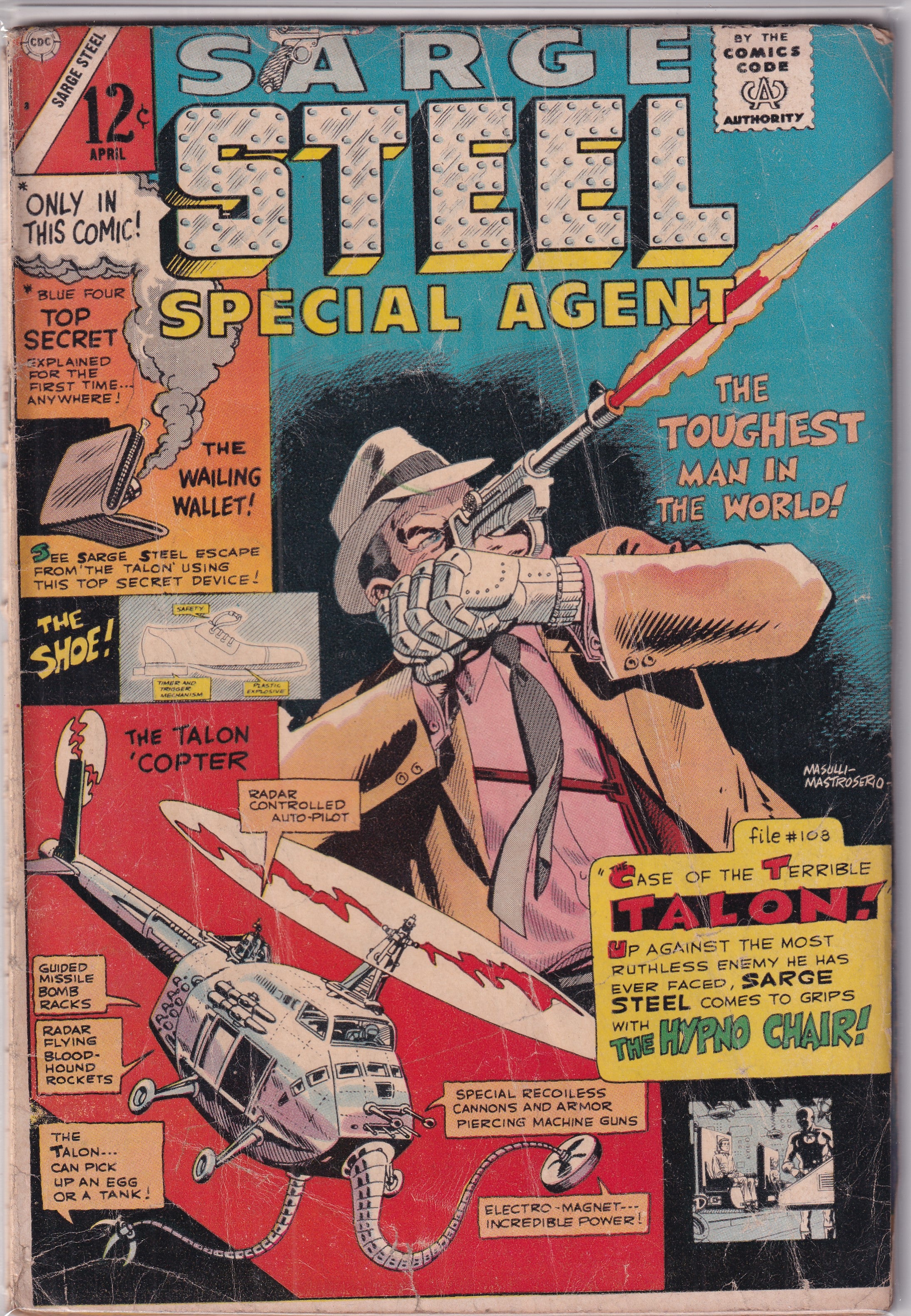 SARGE STEEL #108 - Slab City Comics