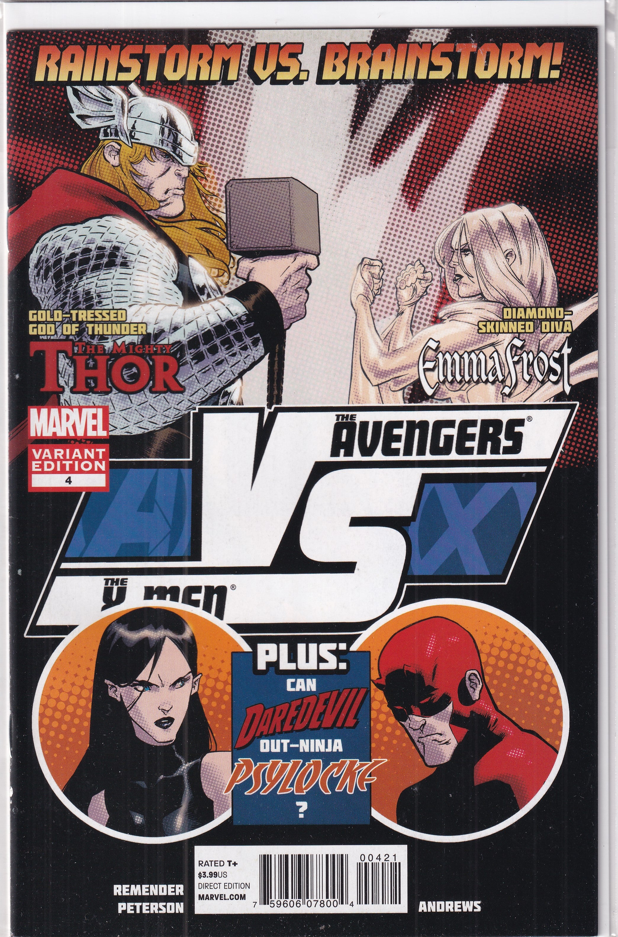 AVENGERS VS X-MEN #4 VARIANT - Slab City Comics