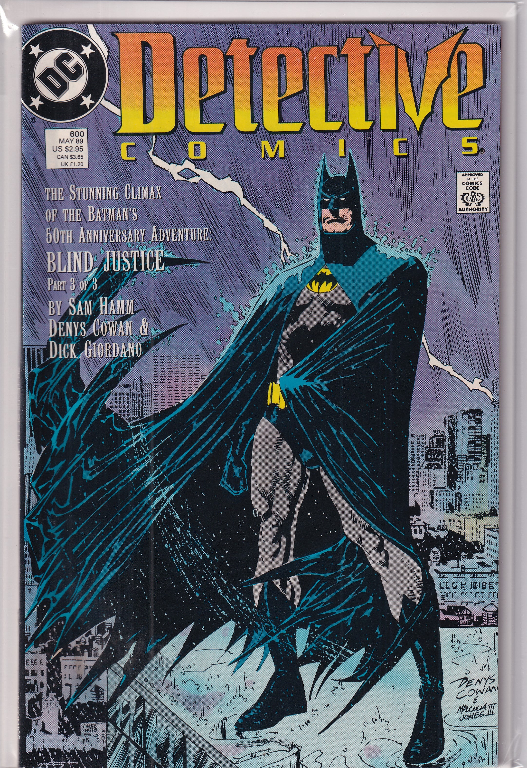 DETECTIVE COMICS #600 - Slab City Comics