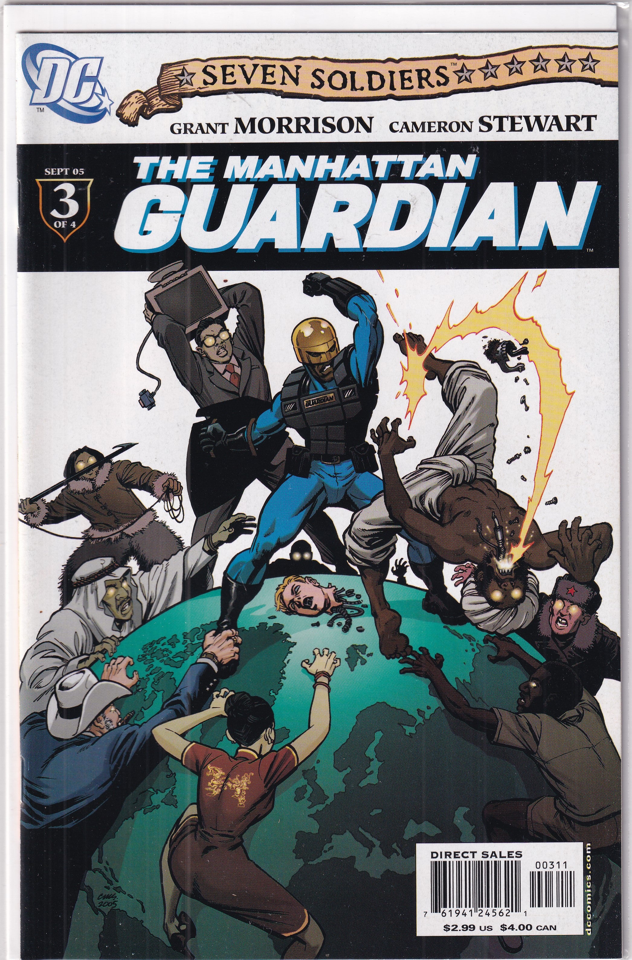 MANHATTAN GUARDIAN #3 - Slab City Comics