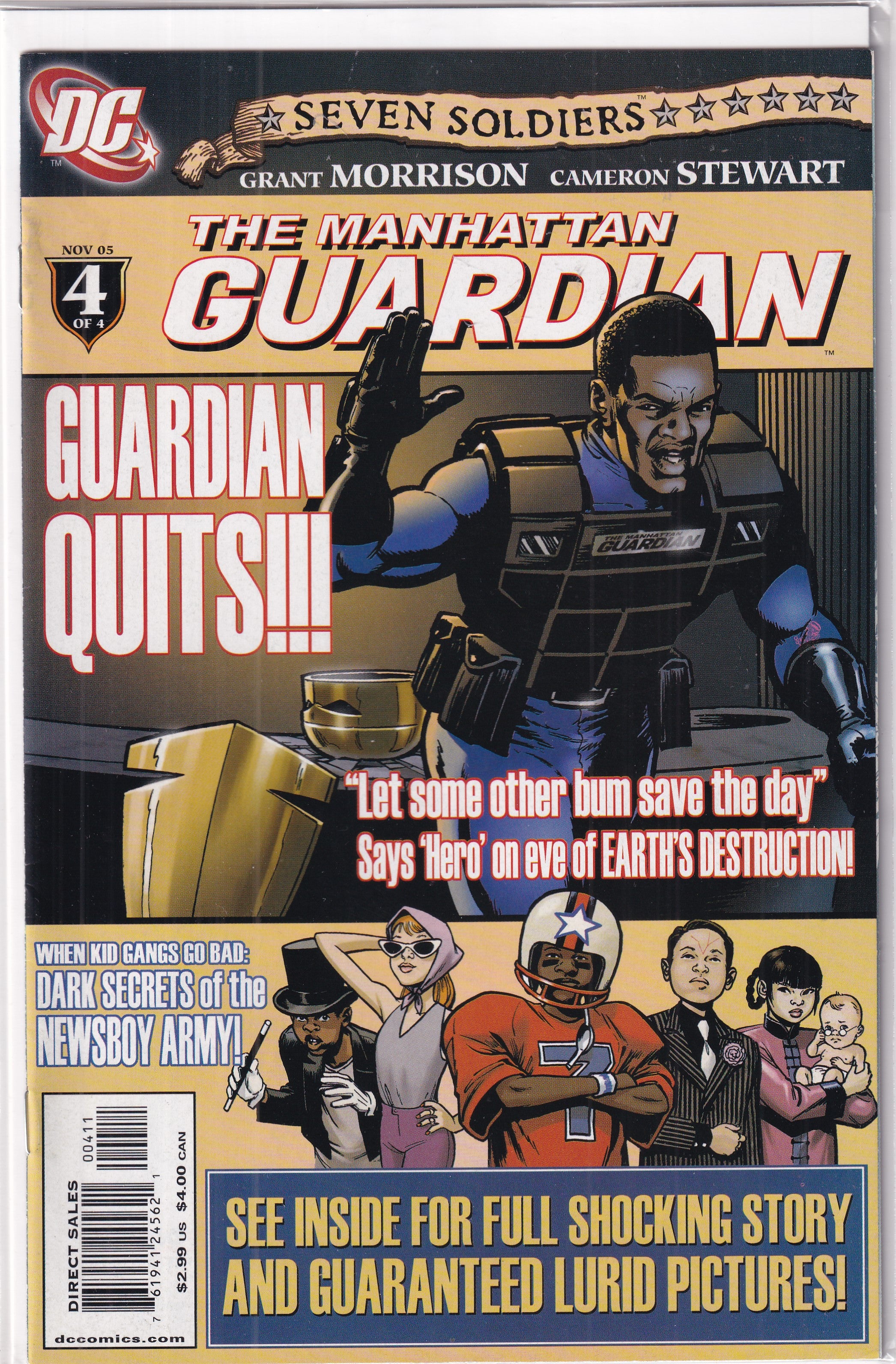 MANHATTAN GUARDIAN #4 - Slab City Comics