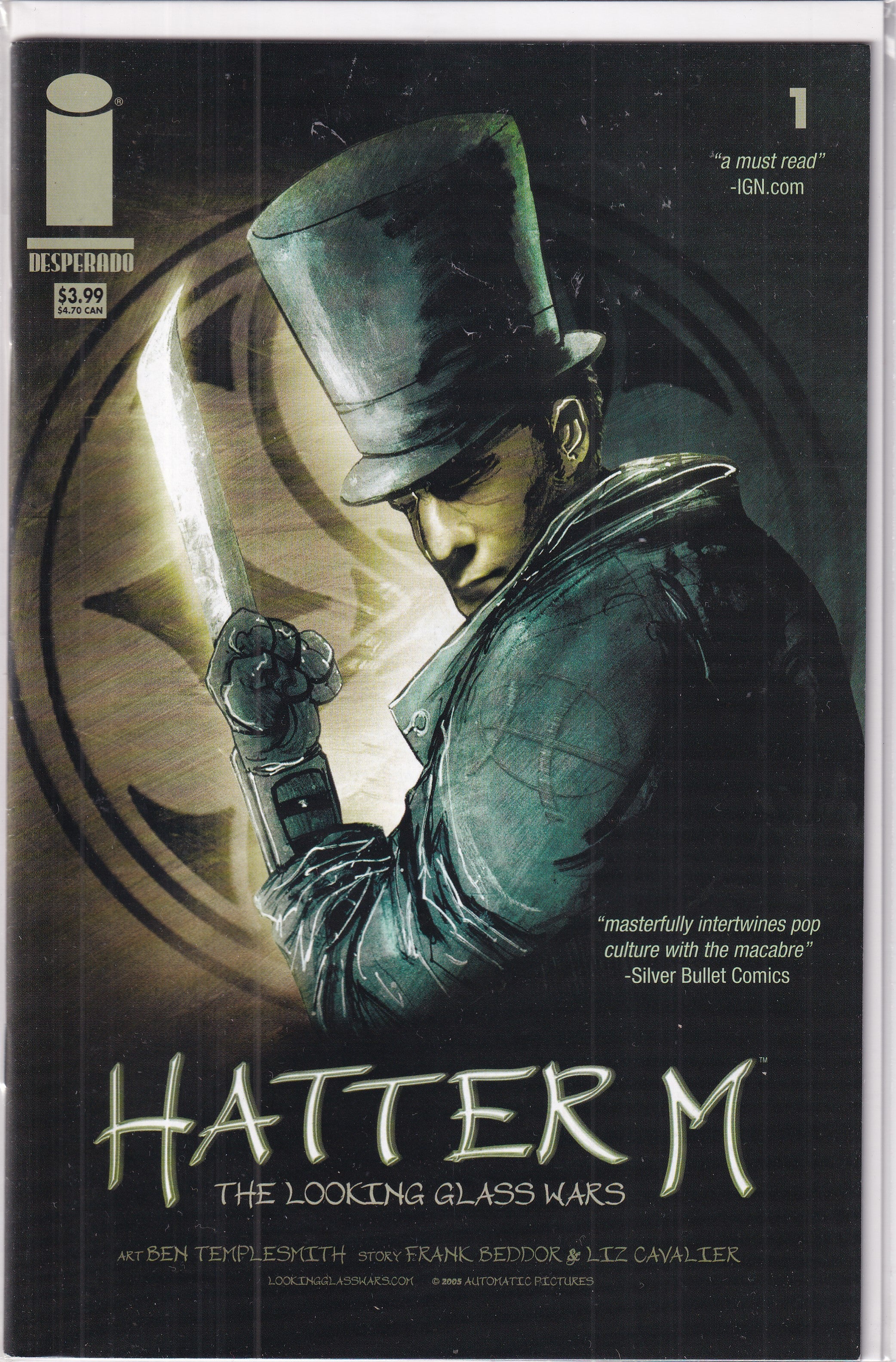 HATTER M #1 - Slab City Comics
