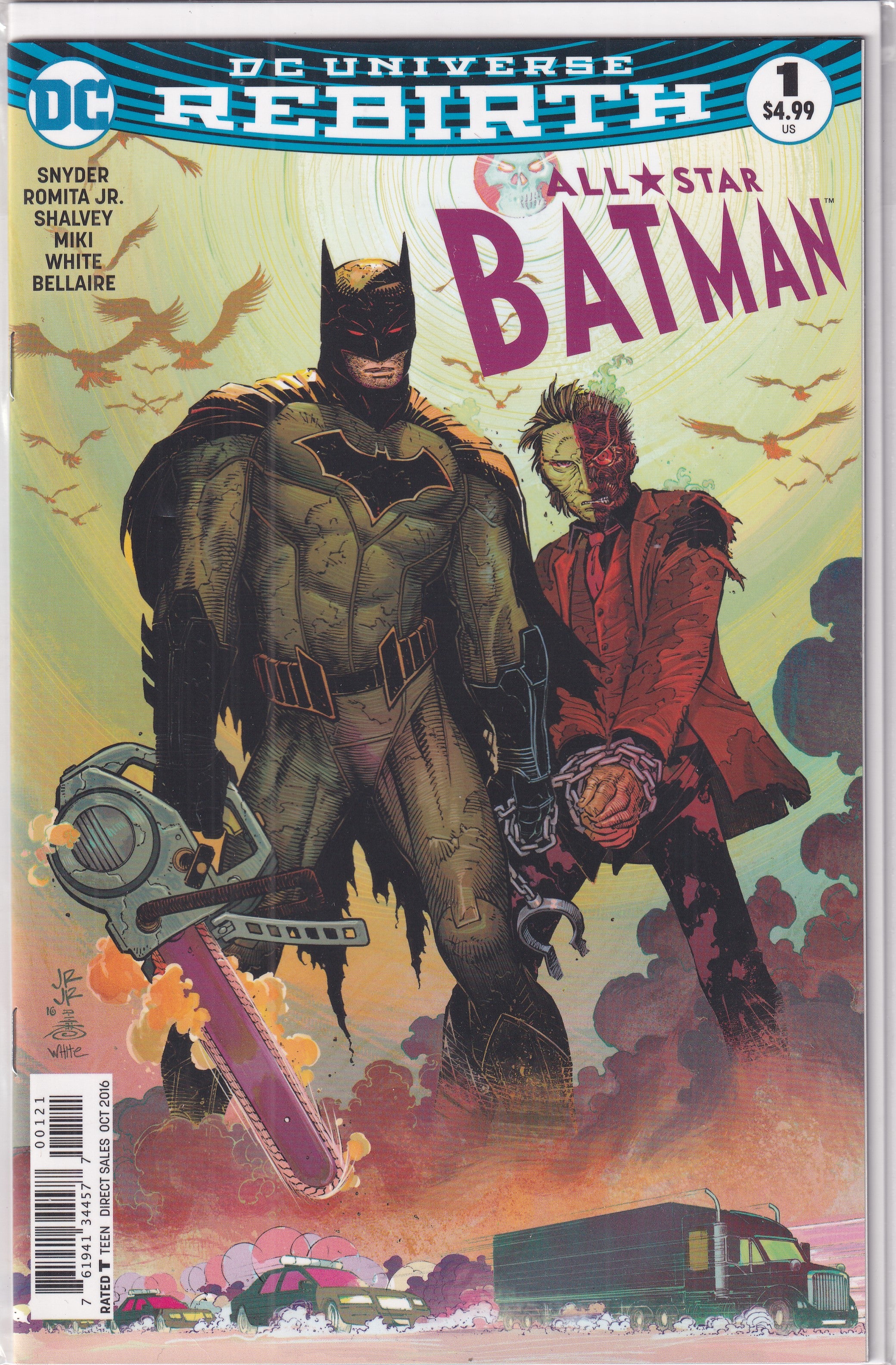 DC UNIVERSE REIRTH ALL STAR BATMAN #1 - Slab City Comics