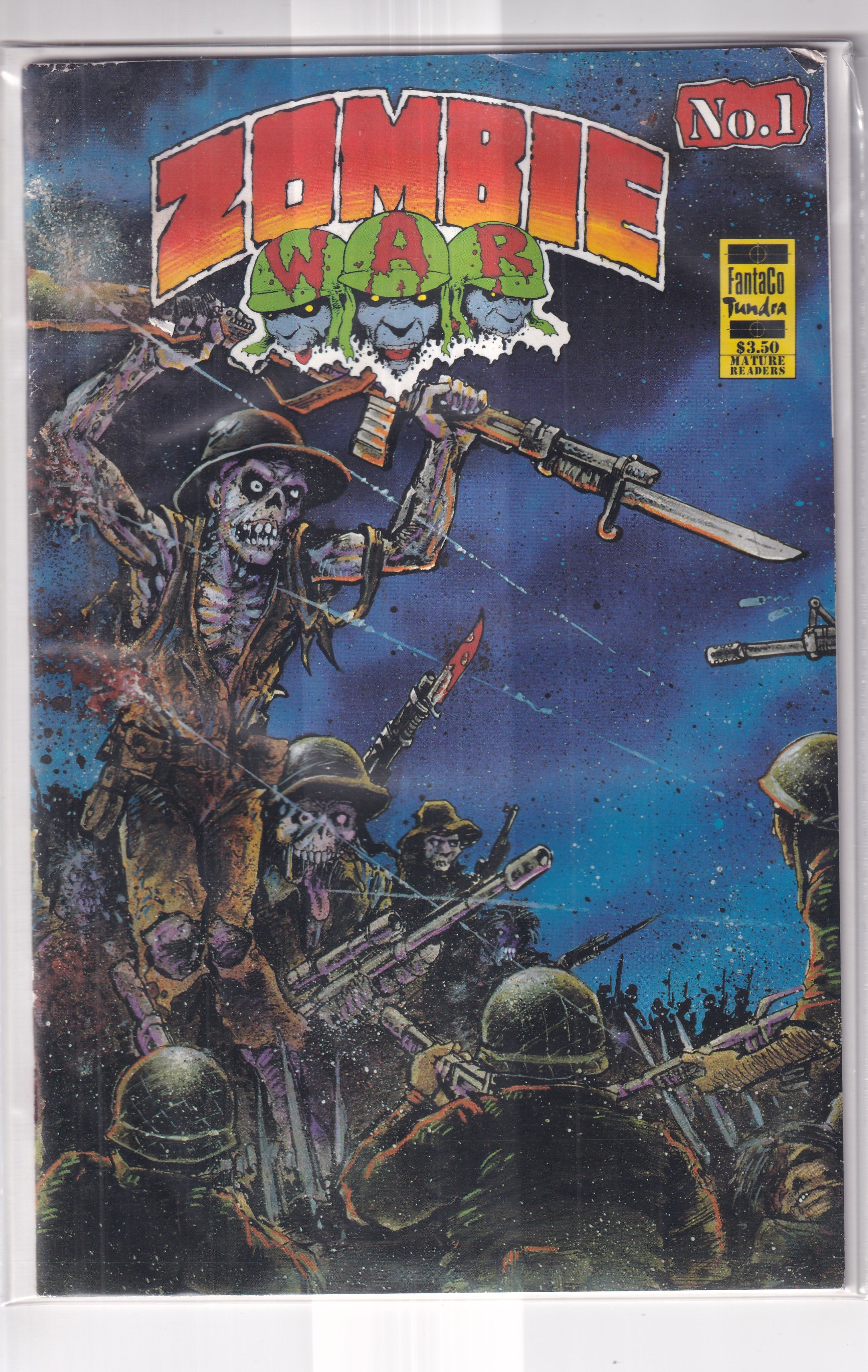 ZOMBIE WAR #1 - Slab City Comics