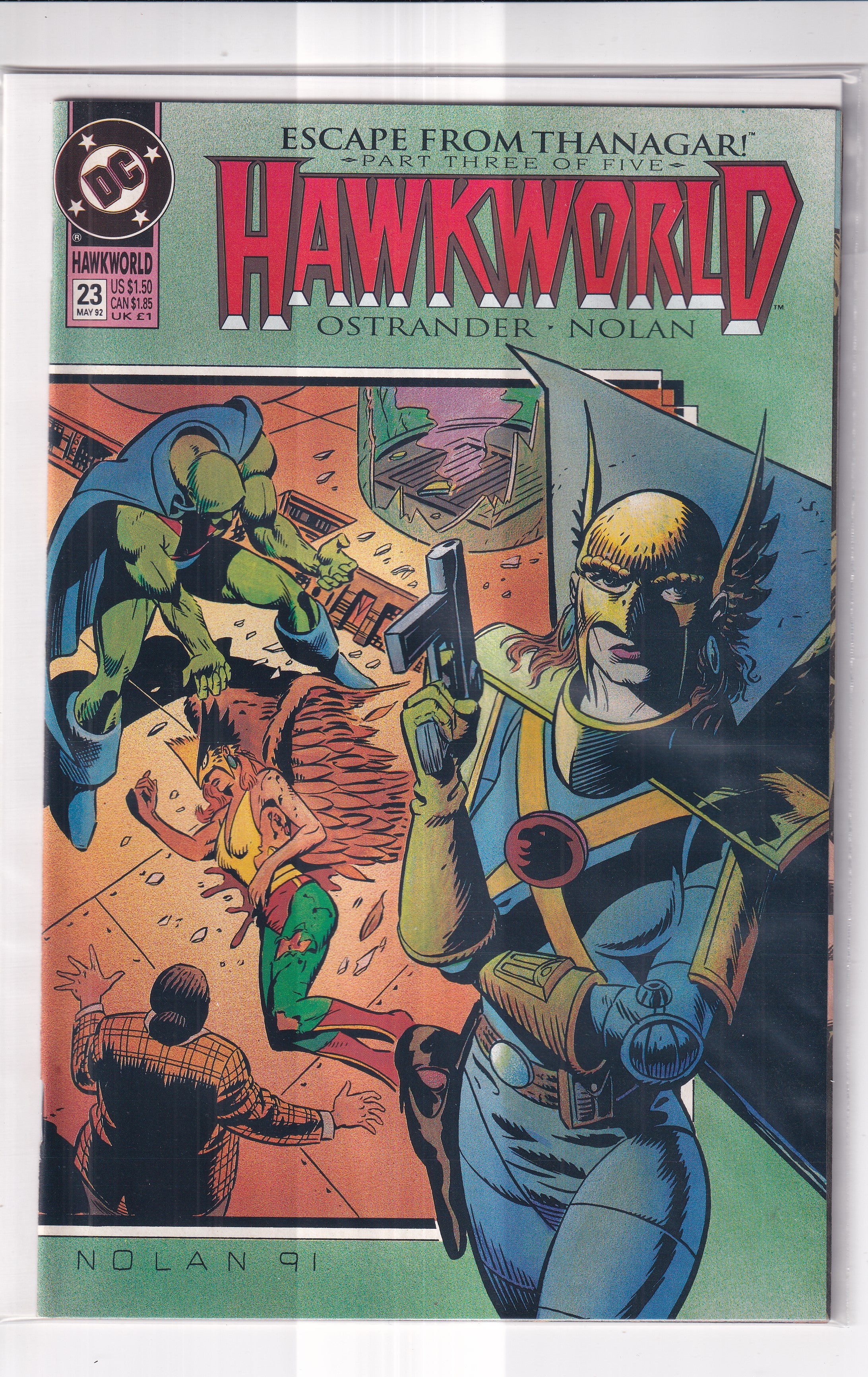 HAWKWORLD #23 - Slab City Comics
