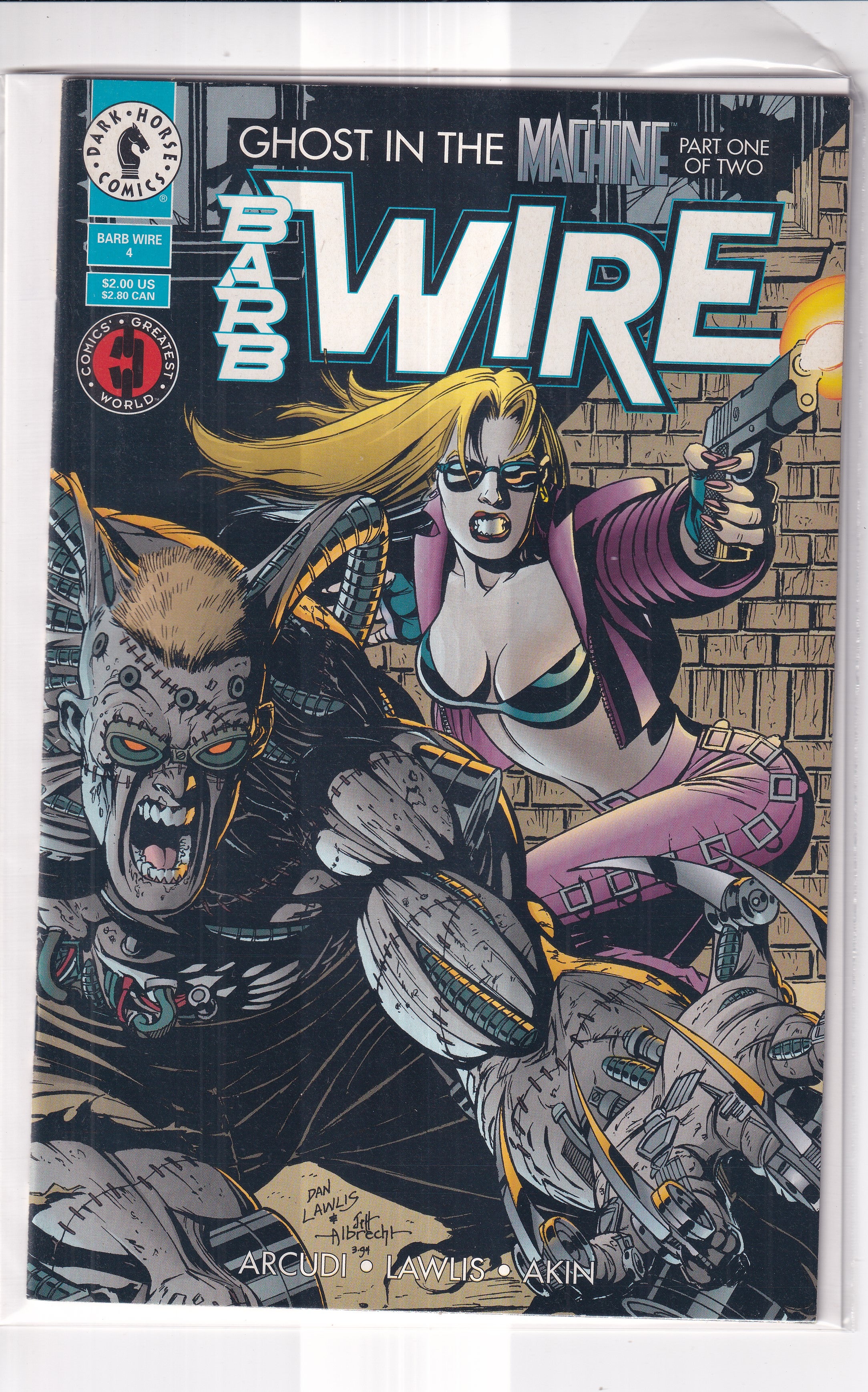 BARB WIRE #4 - Slab City Comics