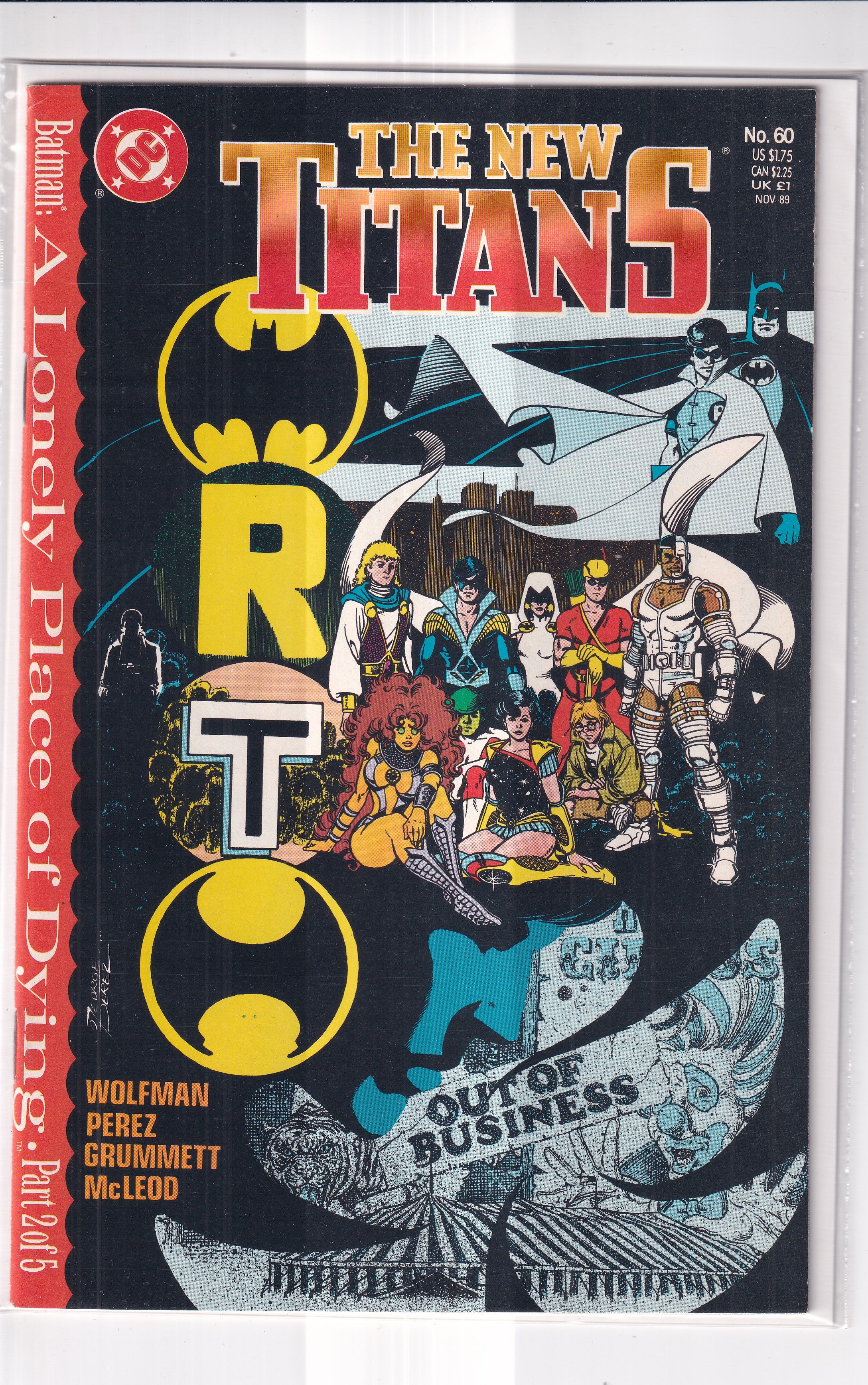 NEW TITANS #60 - Slab City Comics