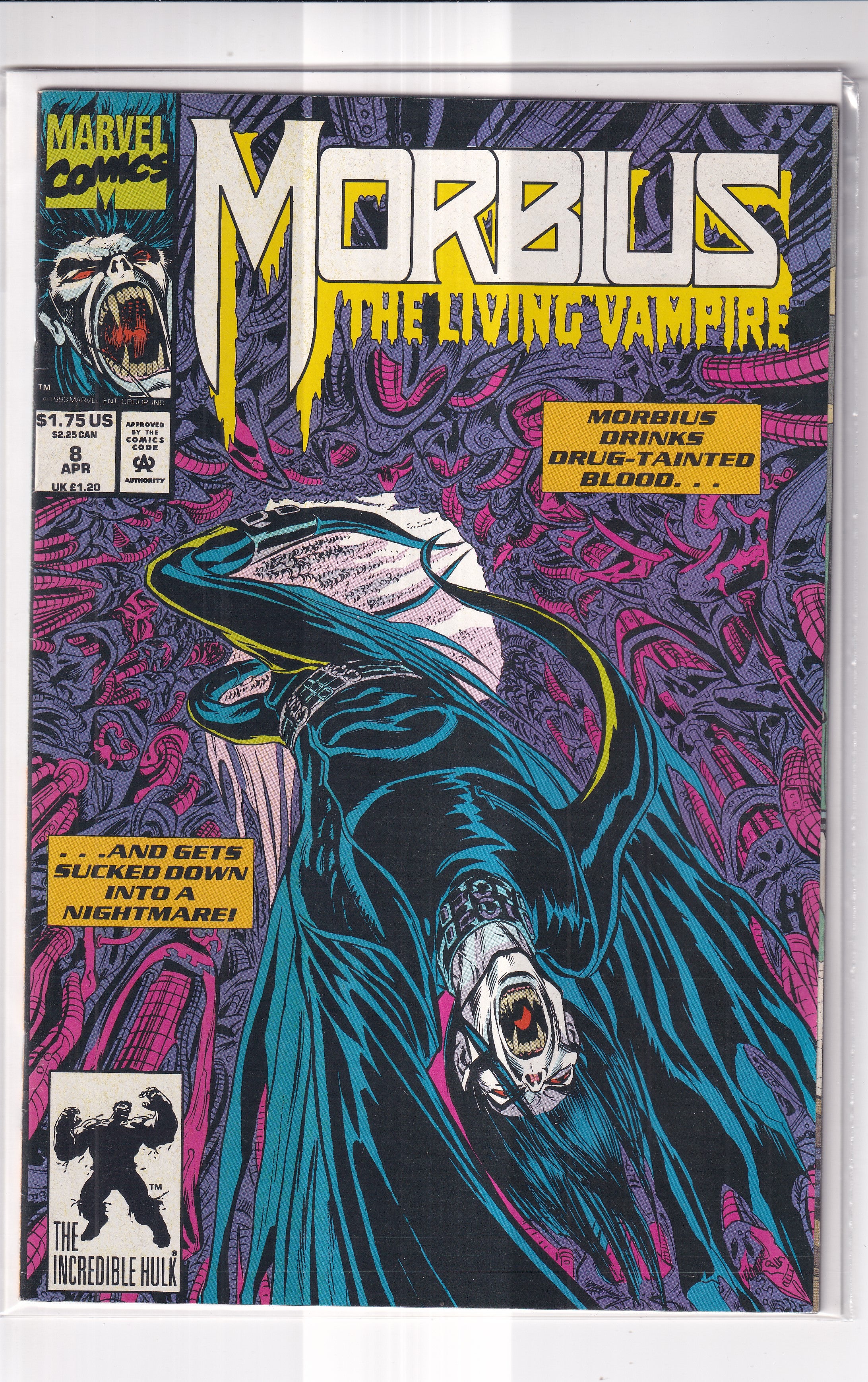 MORBIUS THE LIVING VAMPIRE #8 - Slab City Comics