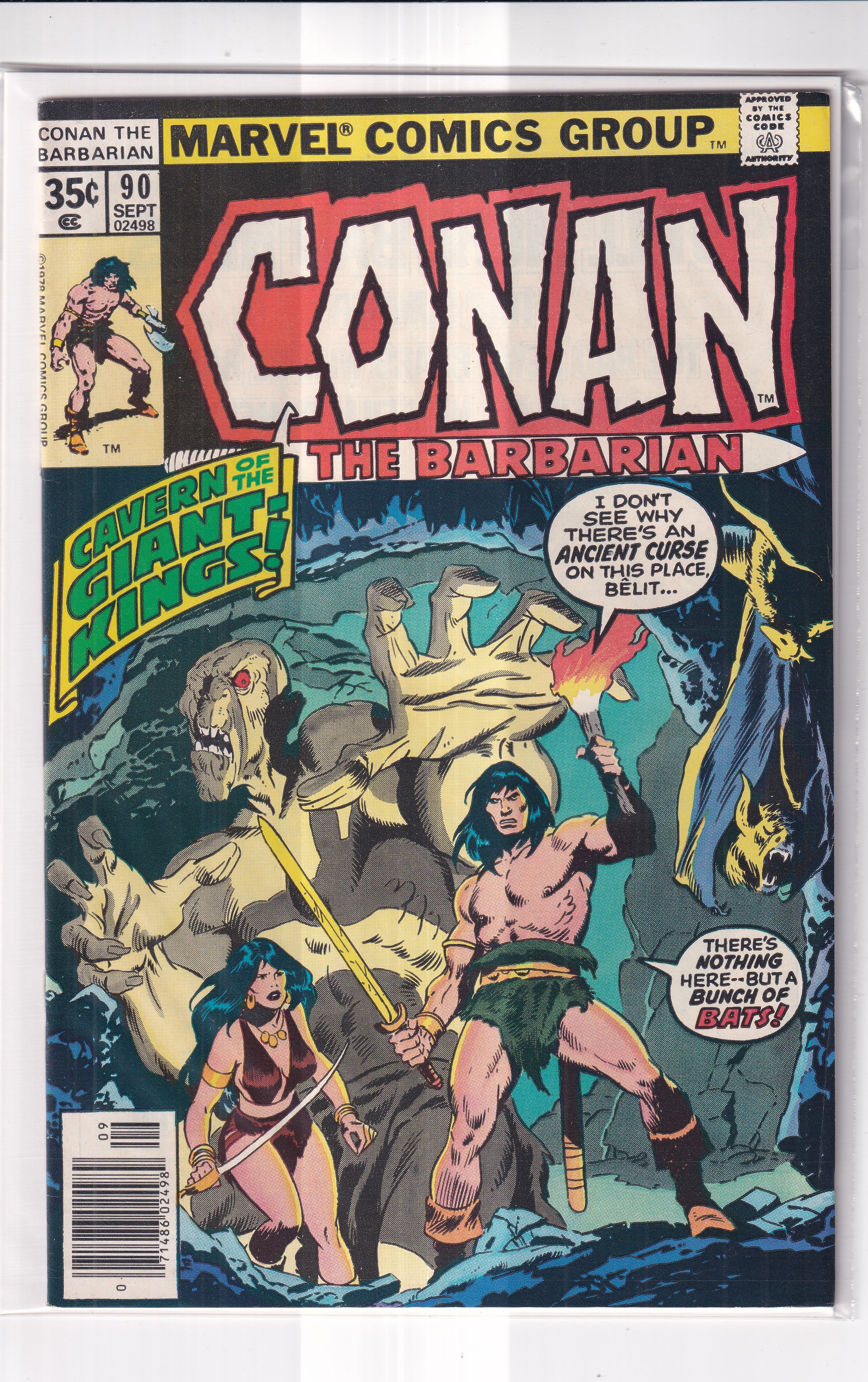 CONAN THE BARBARIAN #90 - Slab City Comics