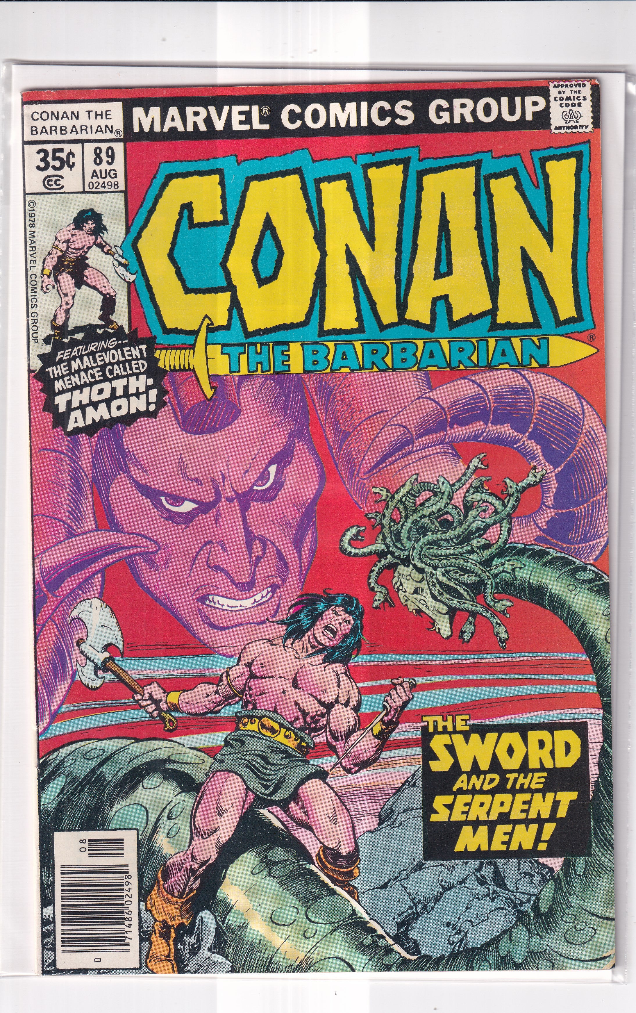 CONAN THE BARBARIAN #89 - Slab City Comics
