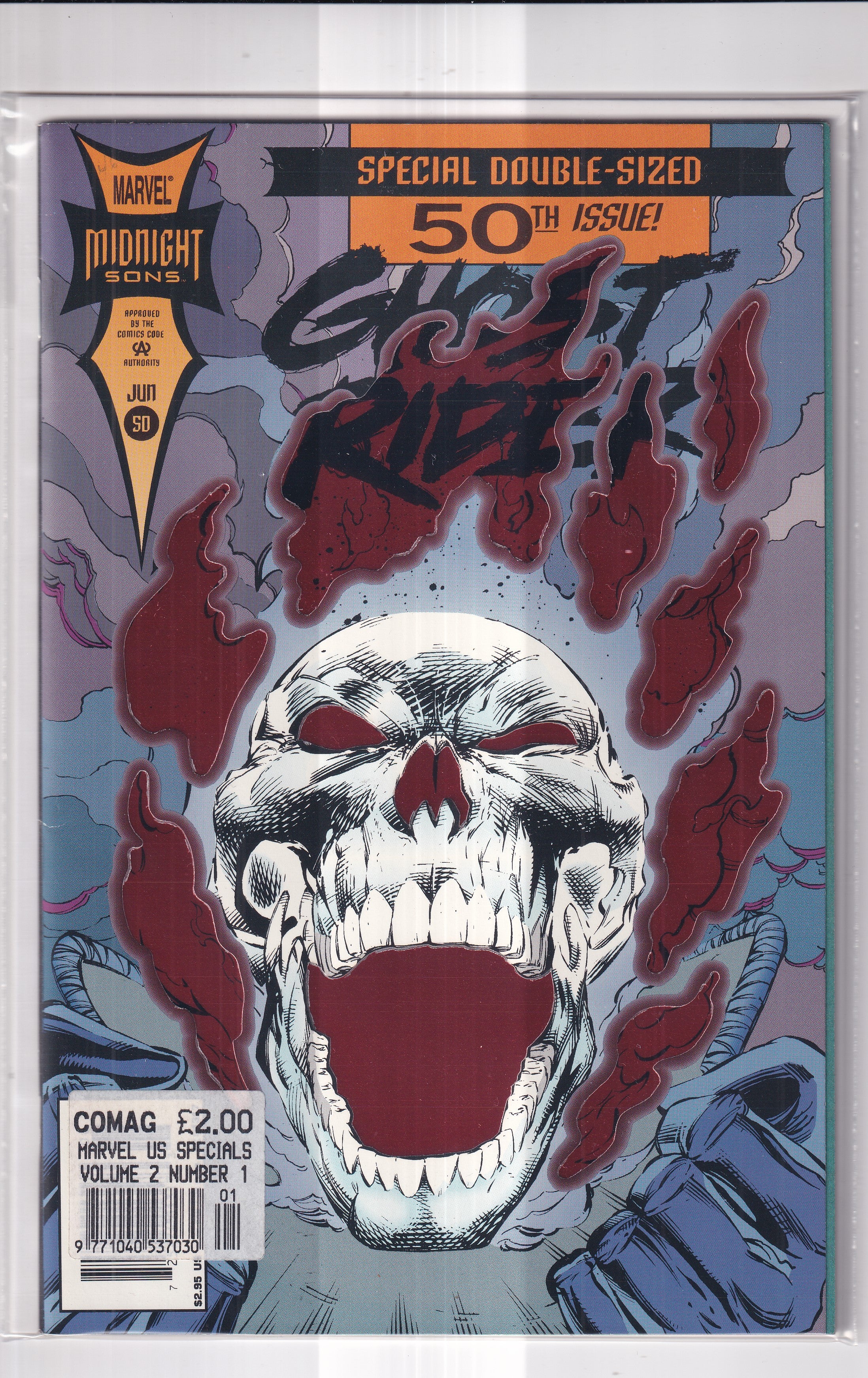 GHOST RIDER #50 FOIL - Slab City Comics