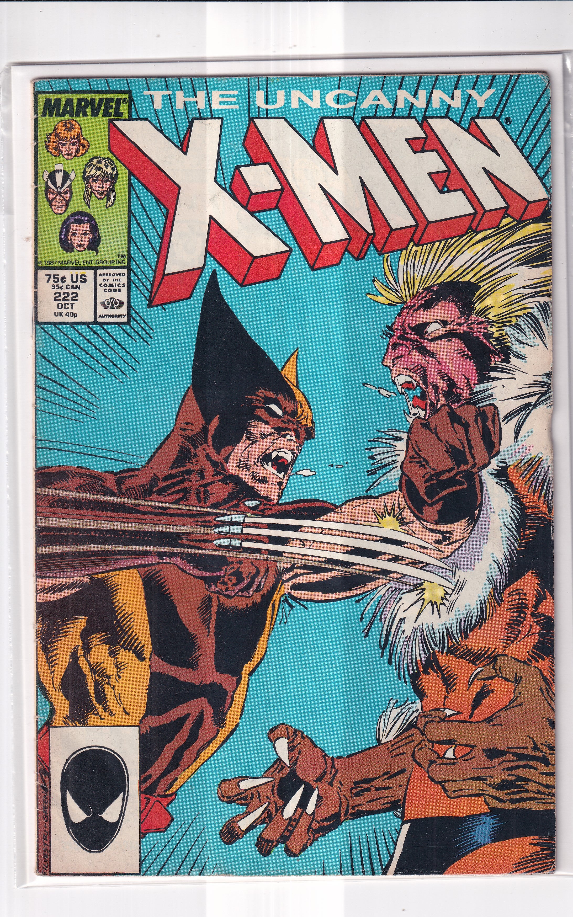 UNCANNY X-MEN #222 - Slab City Comics