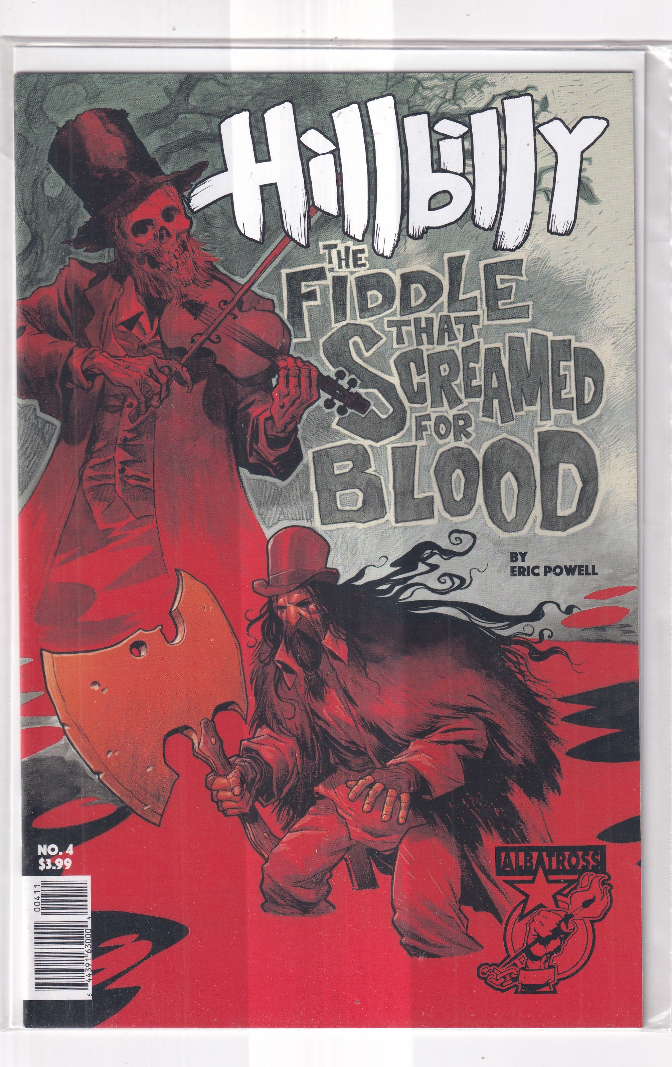 HILLBILLY THE FIDDLE THAT SCREAMED FOR BLOOD #4 - Slab City Comics