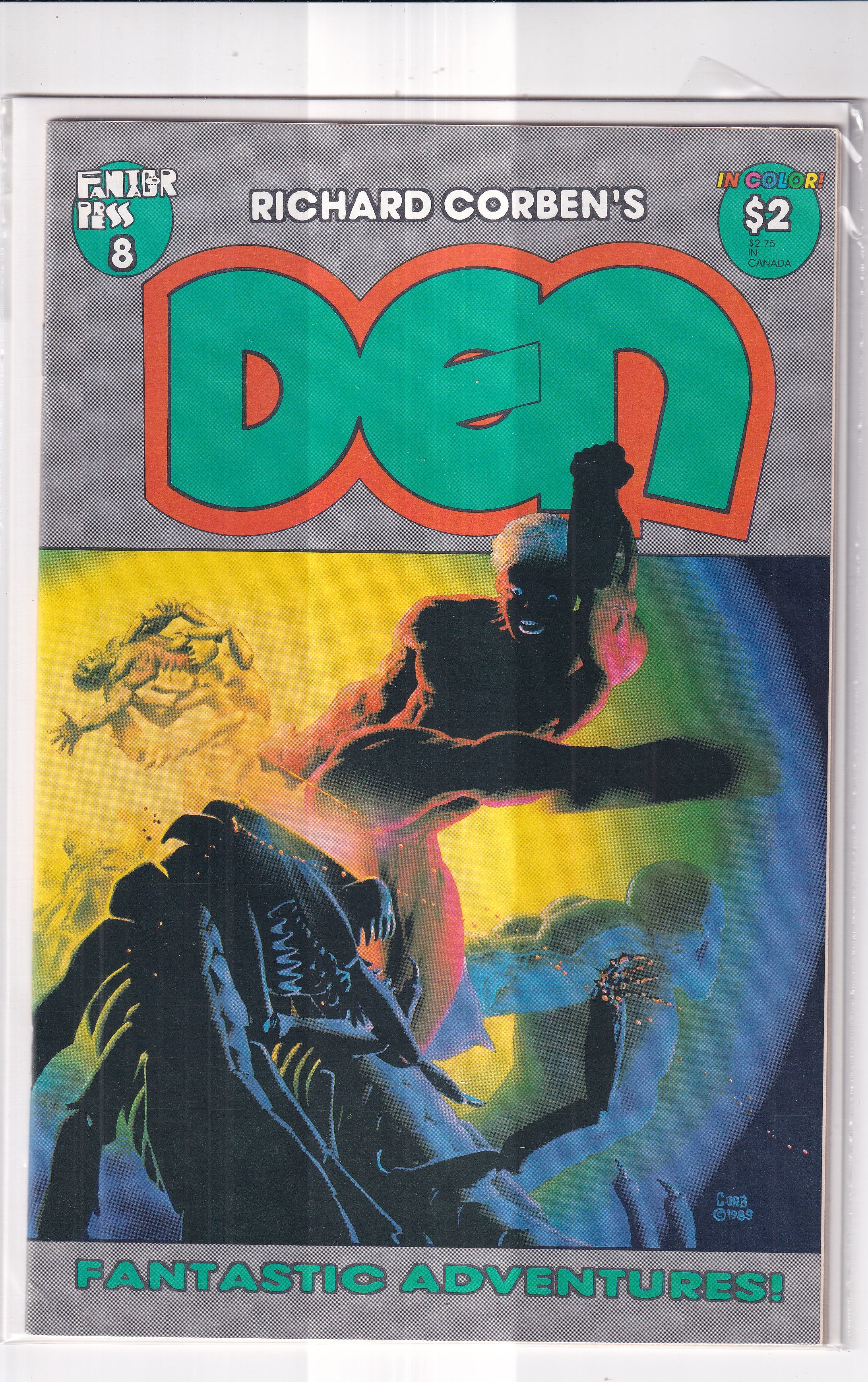 RICHARD CORBEN'S DEN #8 - Slab City Comics