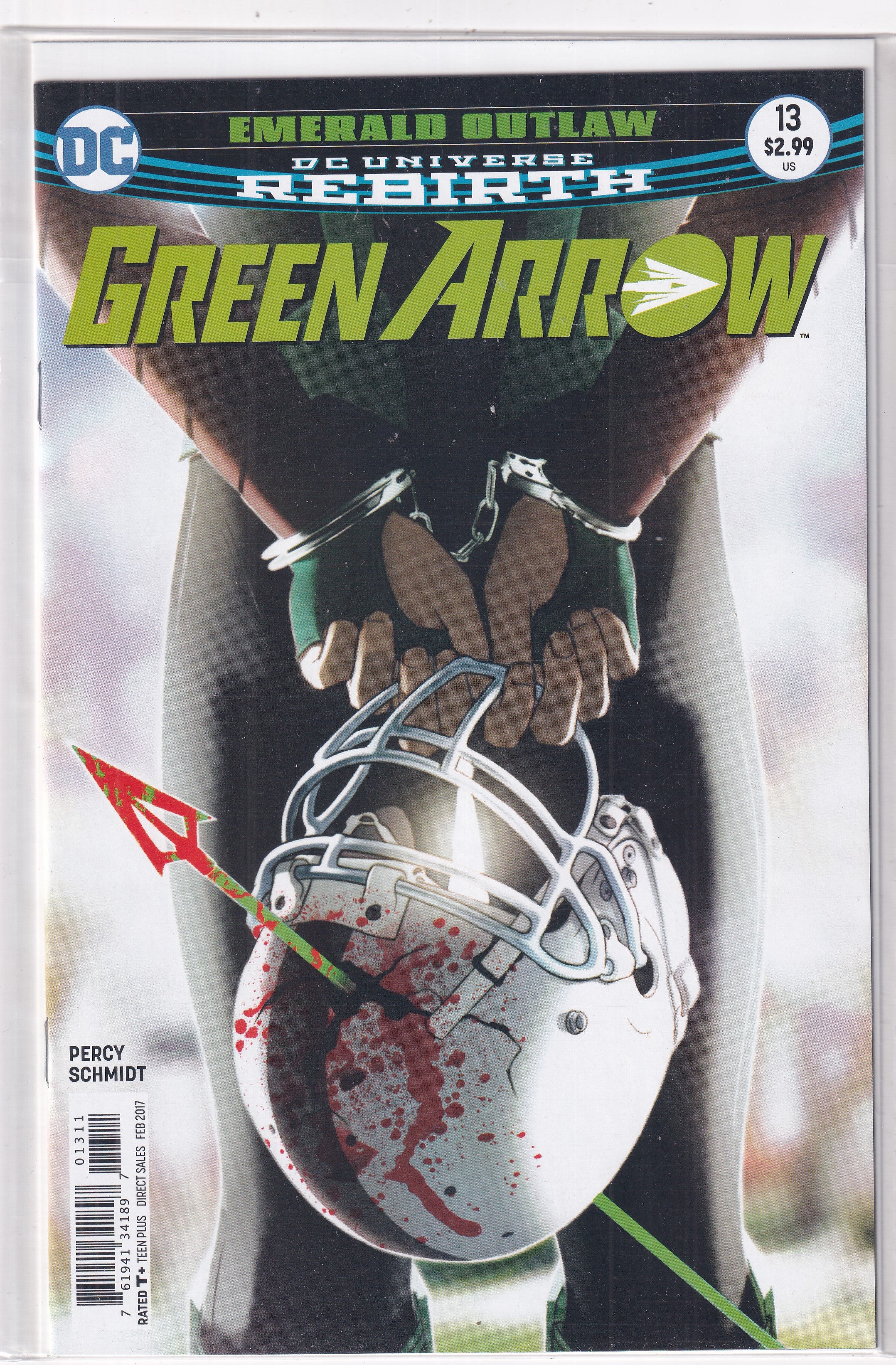 DC UNIVERSE REBIRTH GREEN ARROW #13 - Slab City Comics