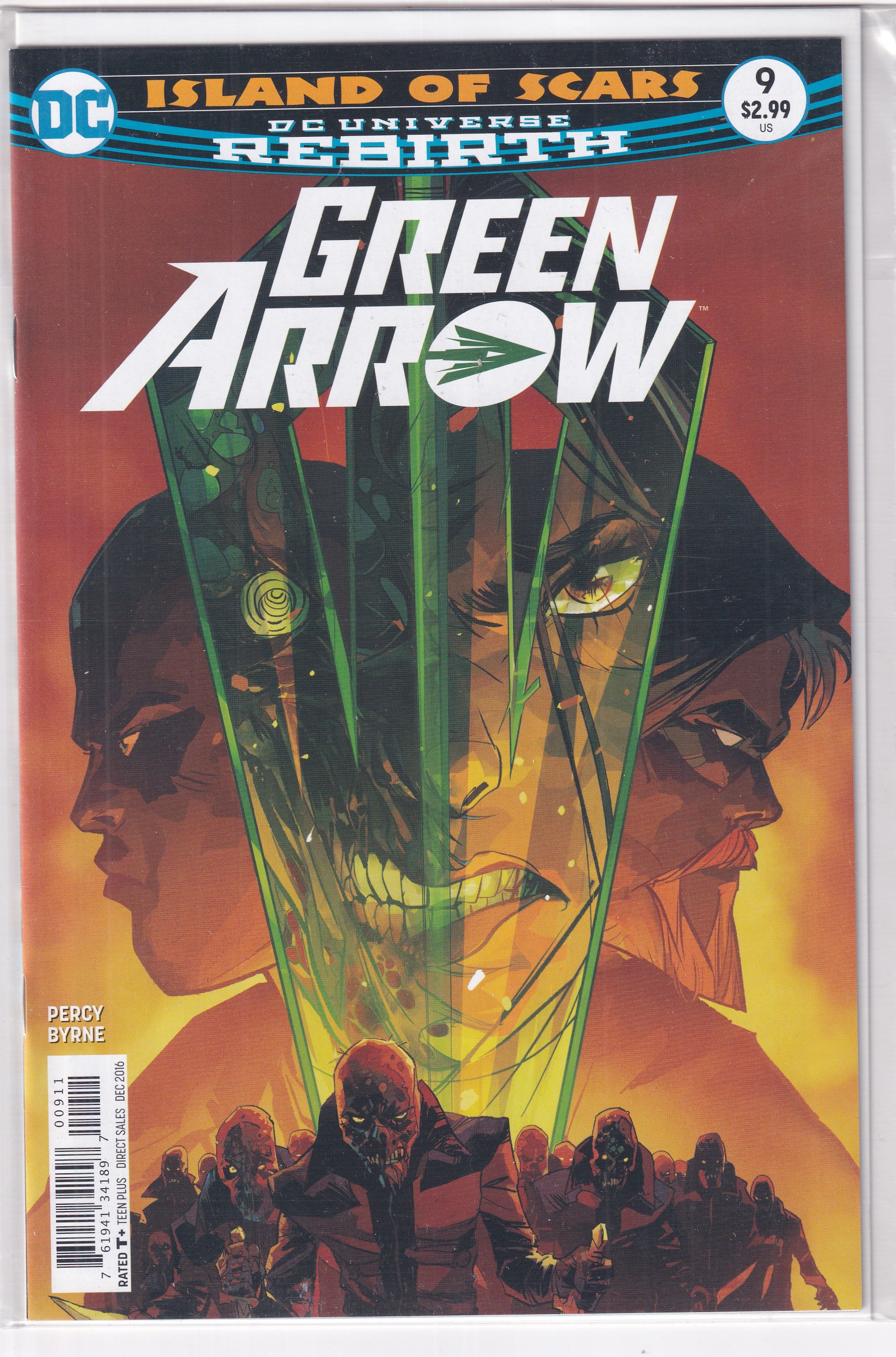 DC UNIVERSE REBIRTH GREEN ARROW #9 - Slab City Comics