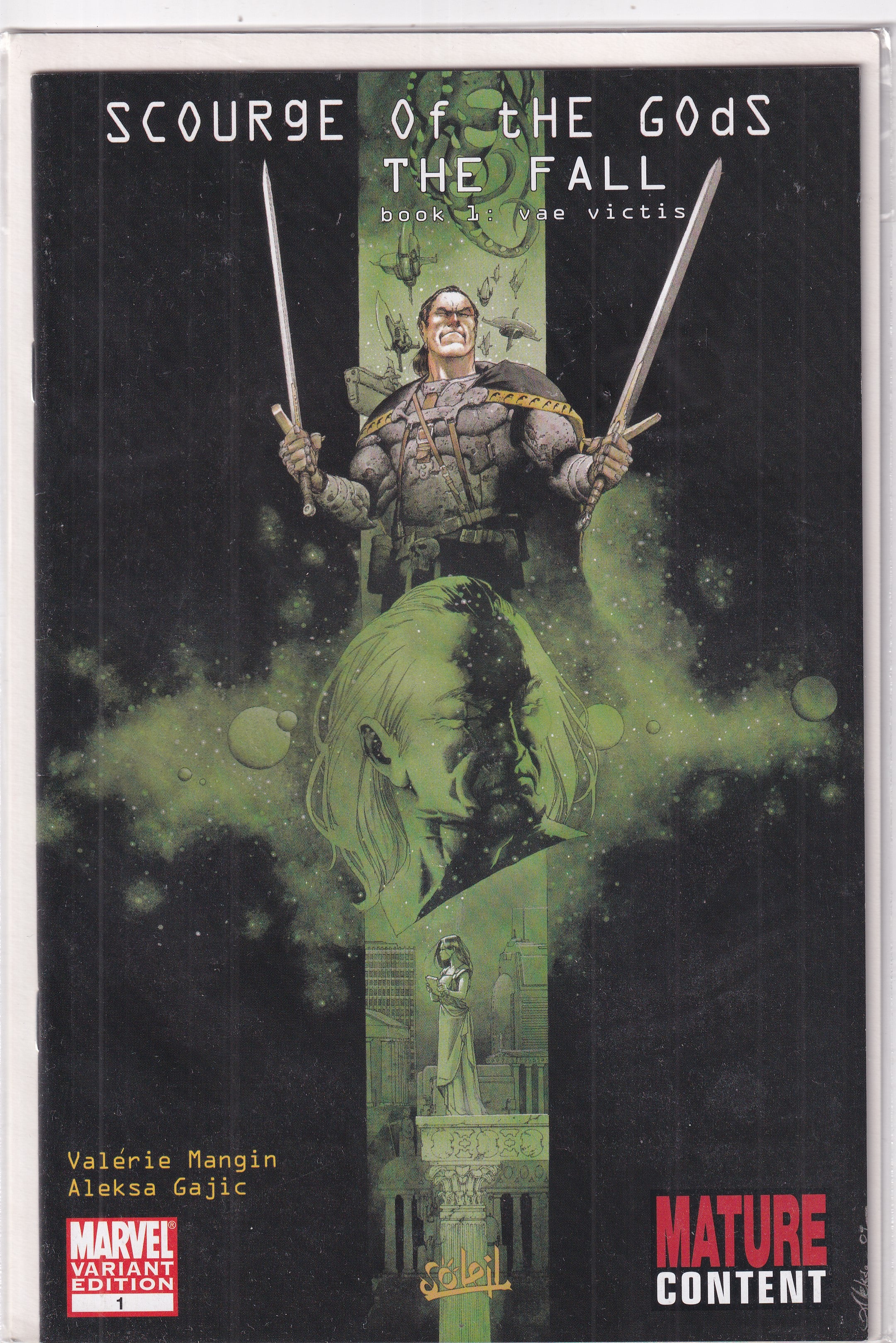 SCOURGE OF THE GODS THE FALL #1 VARIANT - Slab City Comics