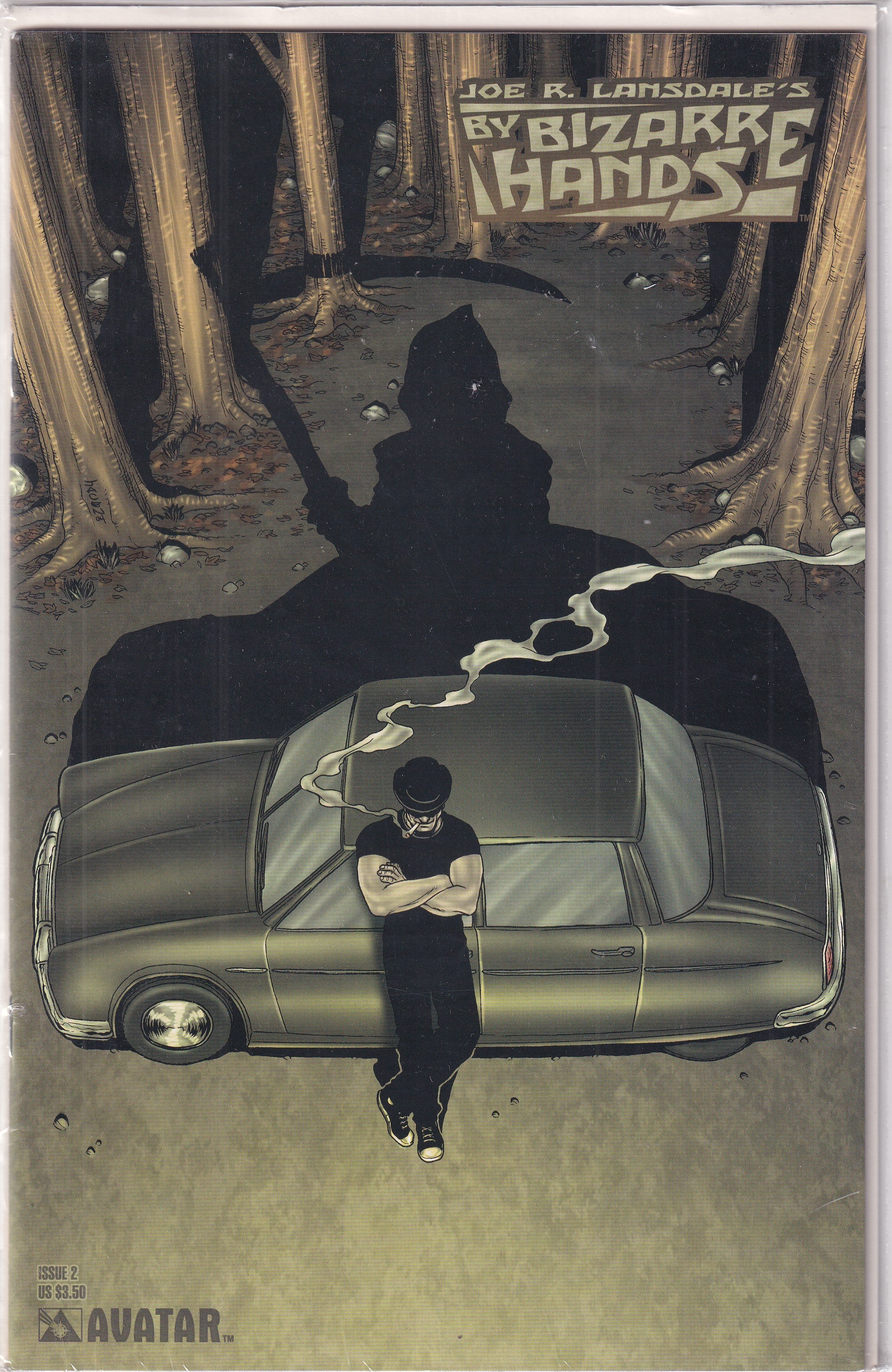 JOE R. LANSDALE'S BY BIZARRE HANDS #2 - Slab City Comics