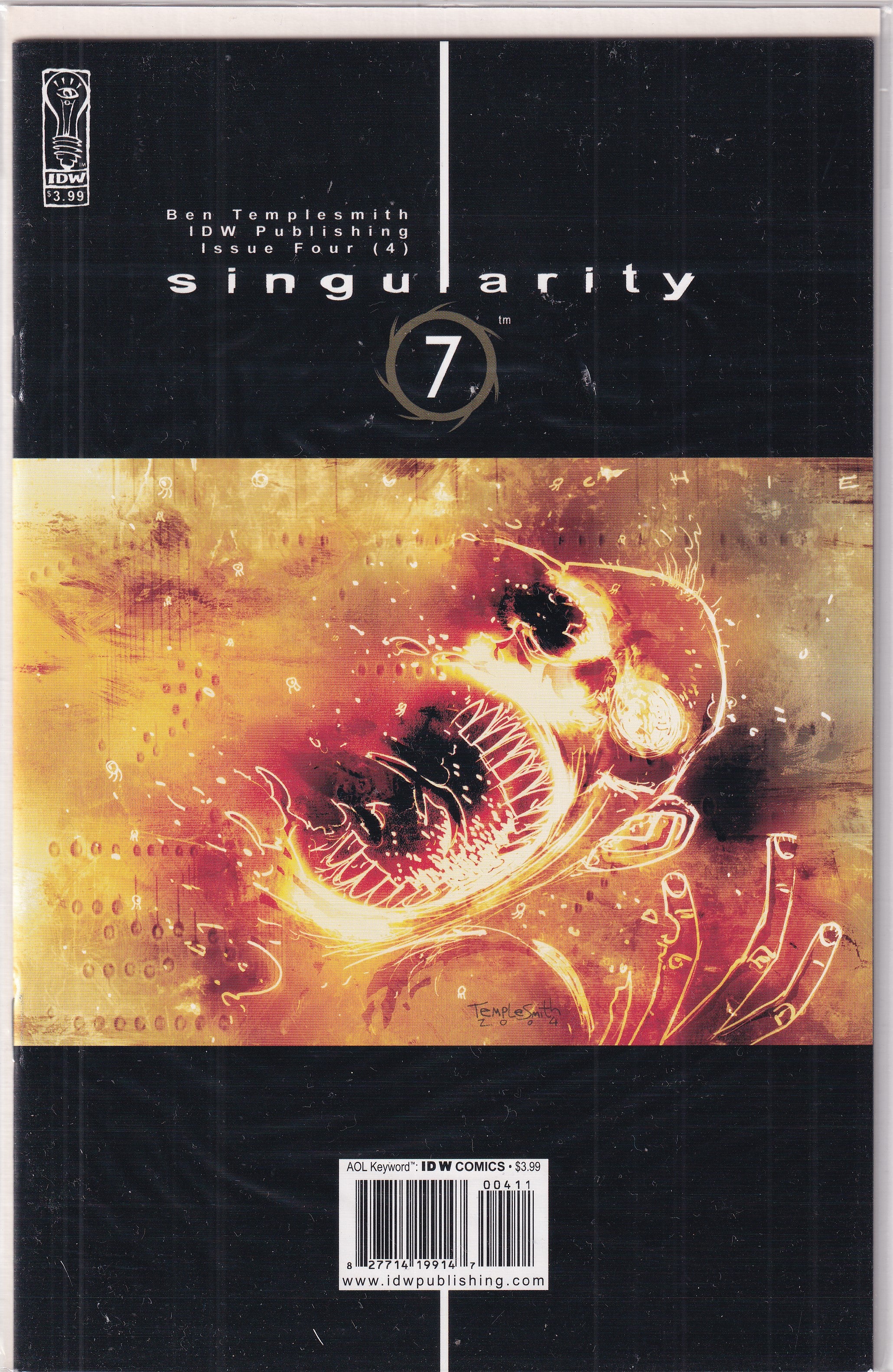 SINGULARITY 7 #4 - Slab City Comics