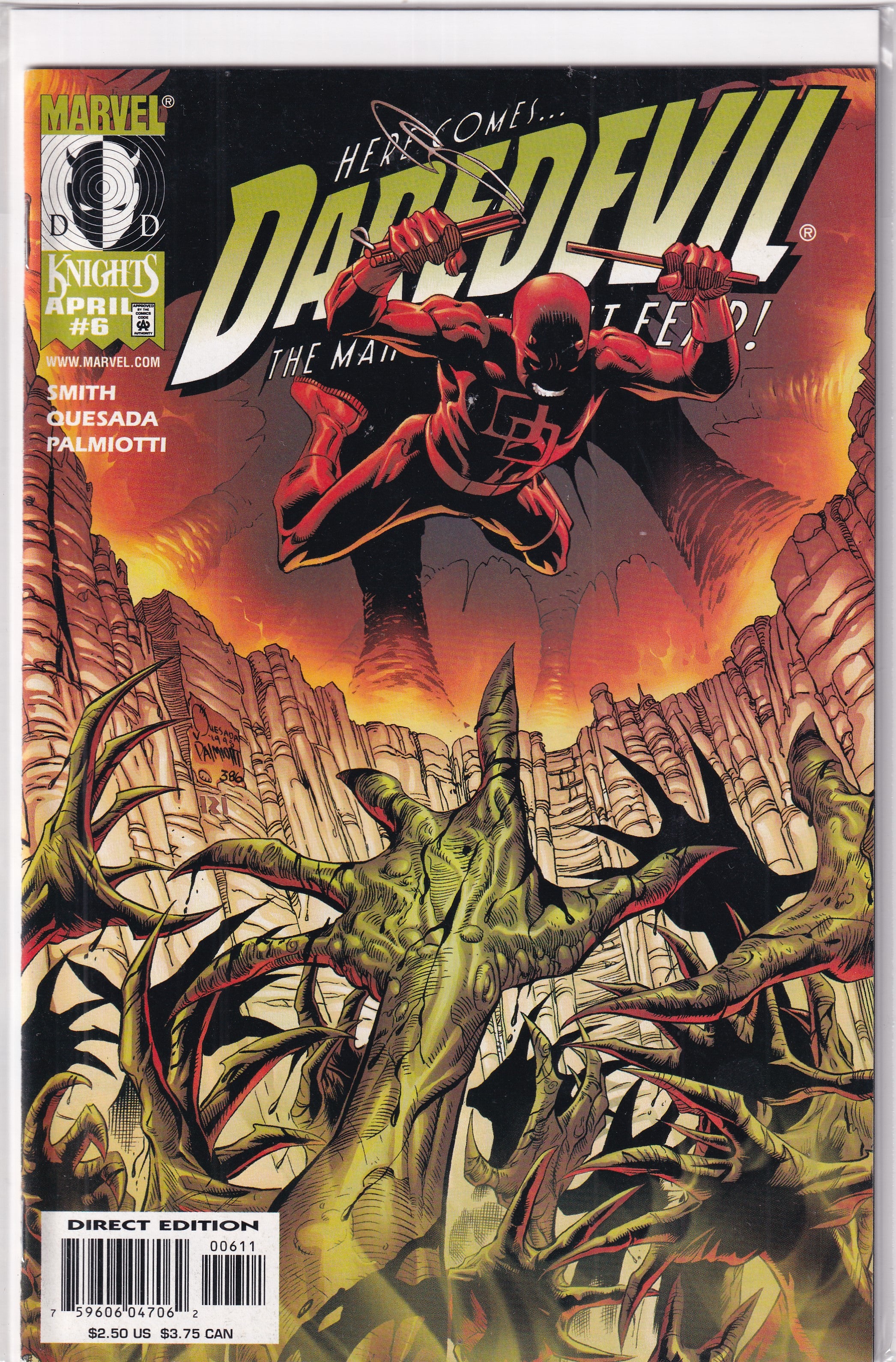 HERE COMES DAREDEVIL #6 - Slab City Comics