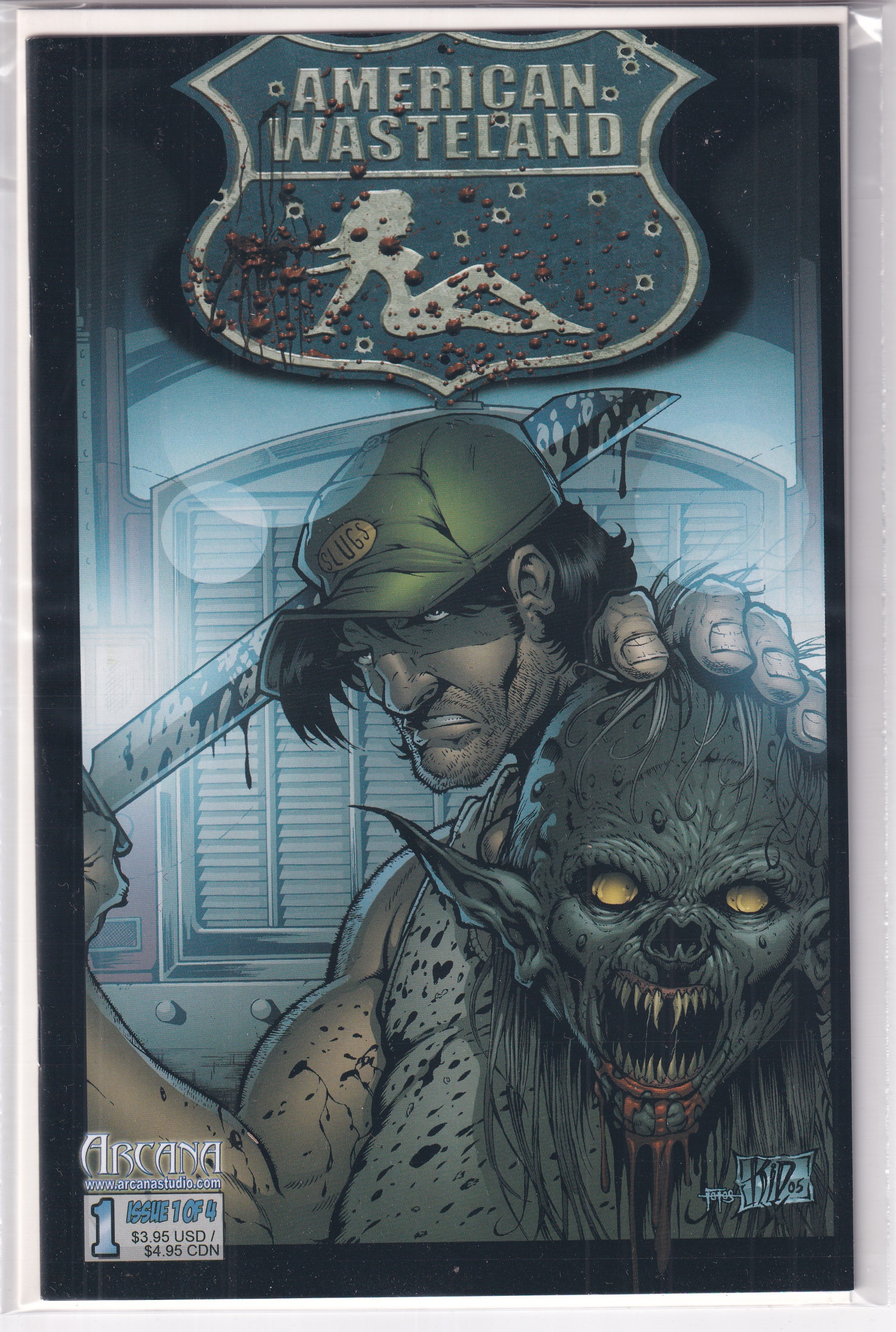 AMERICAN WASTELAND #1 - Slab City Comics