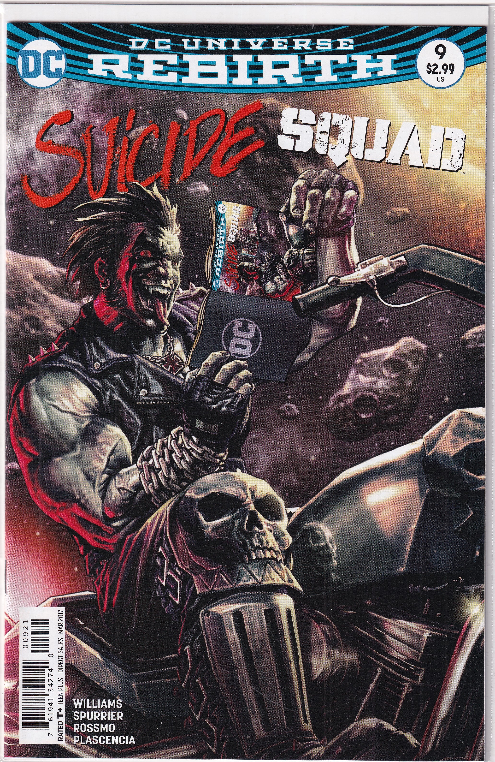 DC UNIVERSE REBIRTH SUICIDE SQUAD #9 - Slab City Comics