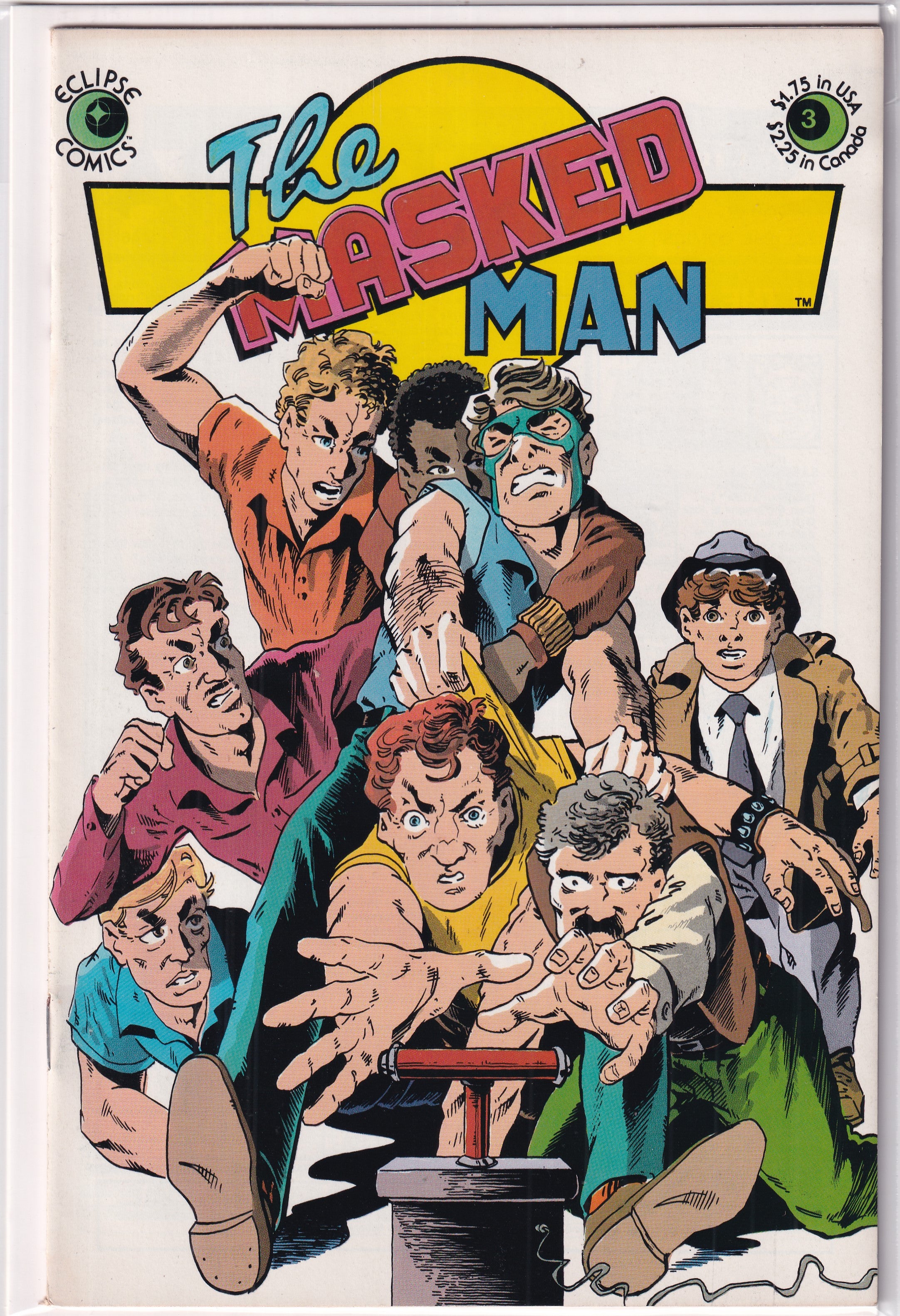 MASKED MAN #3 - Slab City Comics