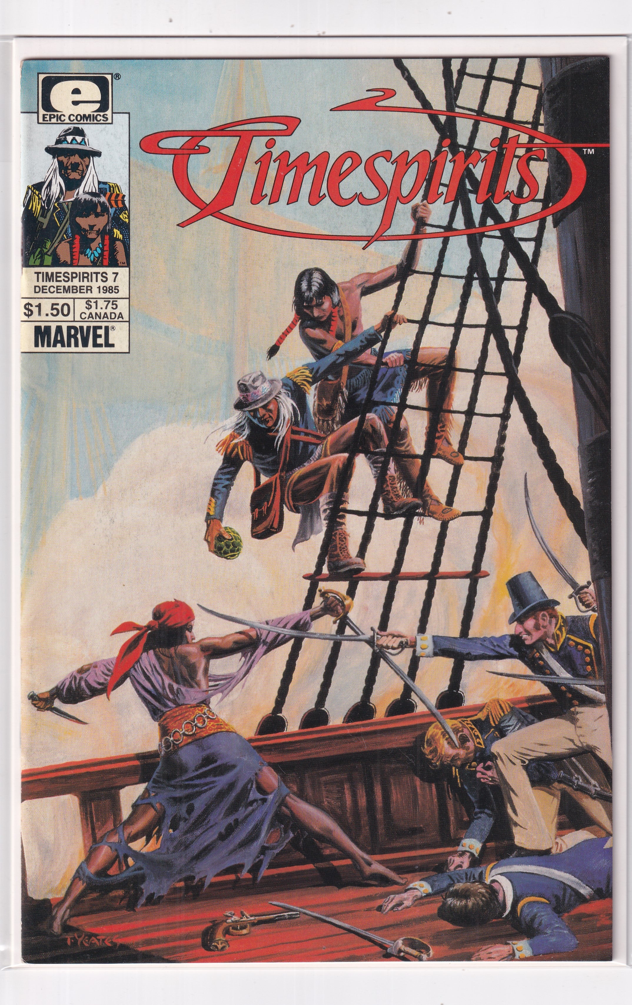 TIMESPIRITS #7 - Slab City Comics