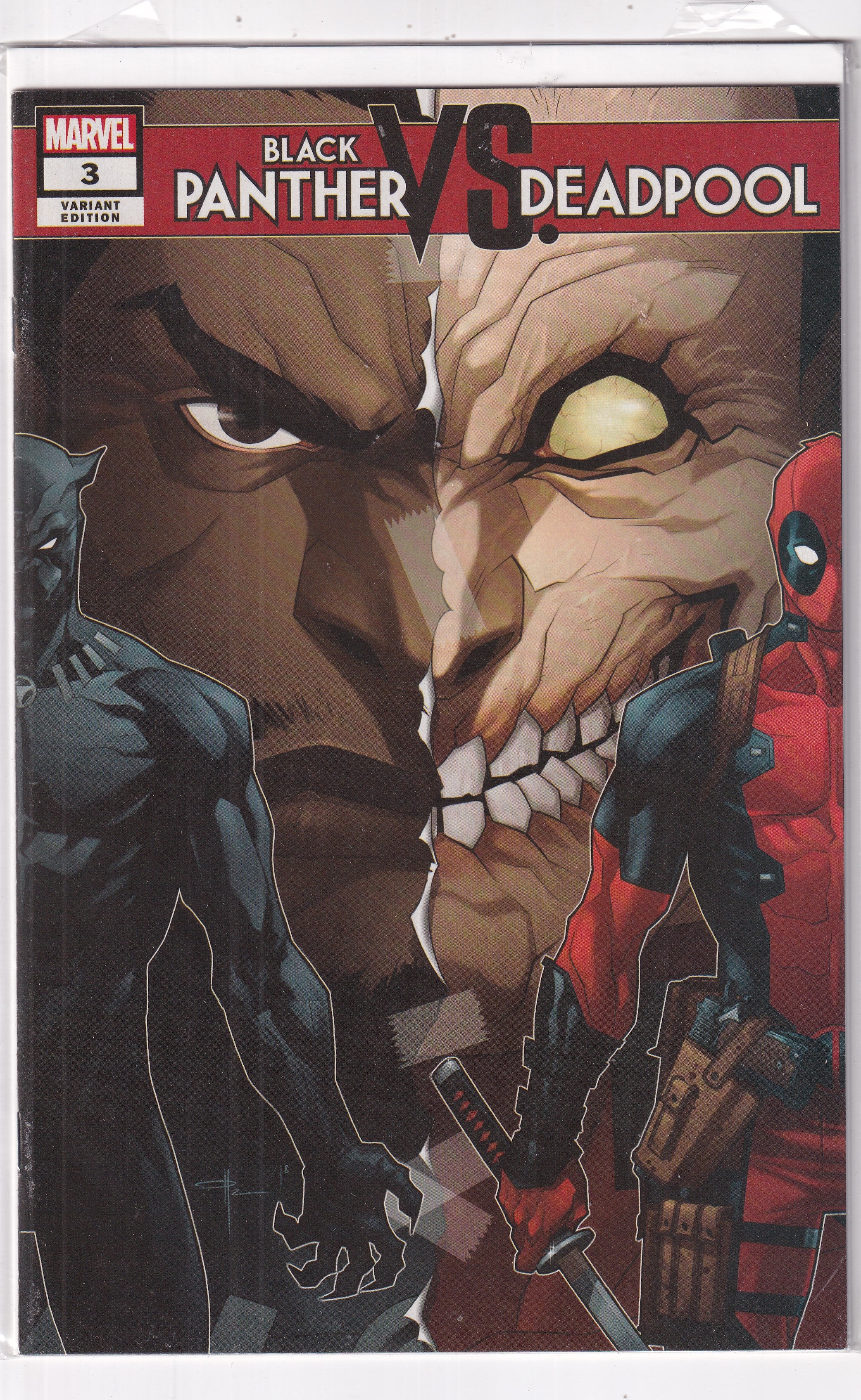 BLACK PANTHER VS. DEADPOOL #3 VARIANT - Slab City Comics