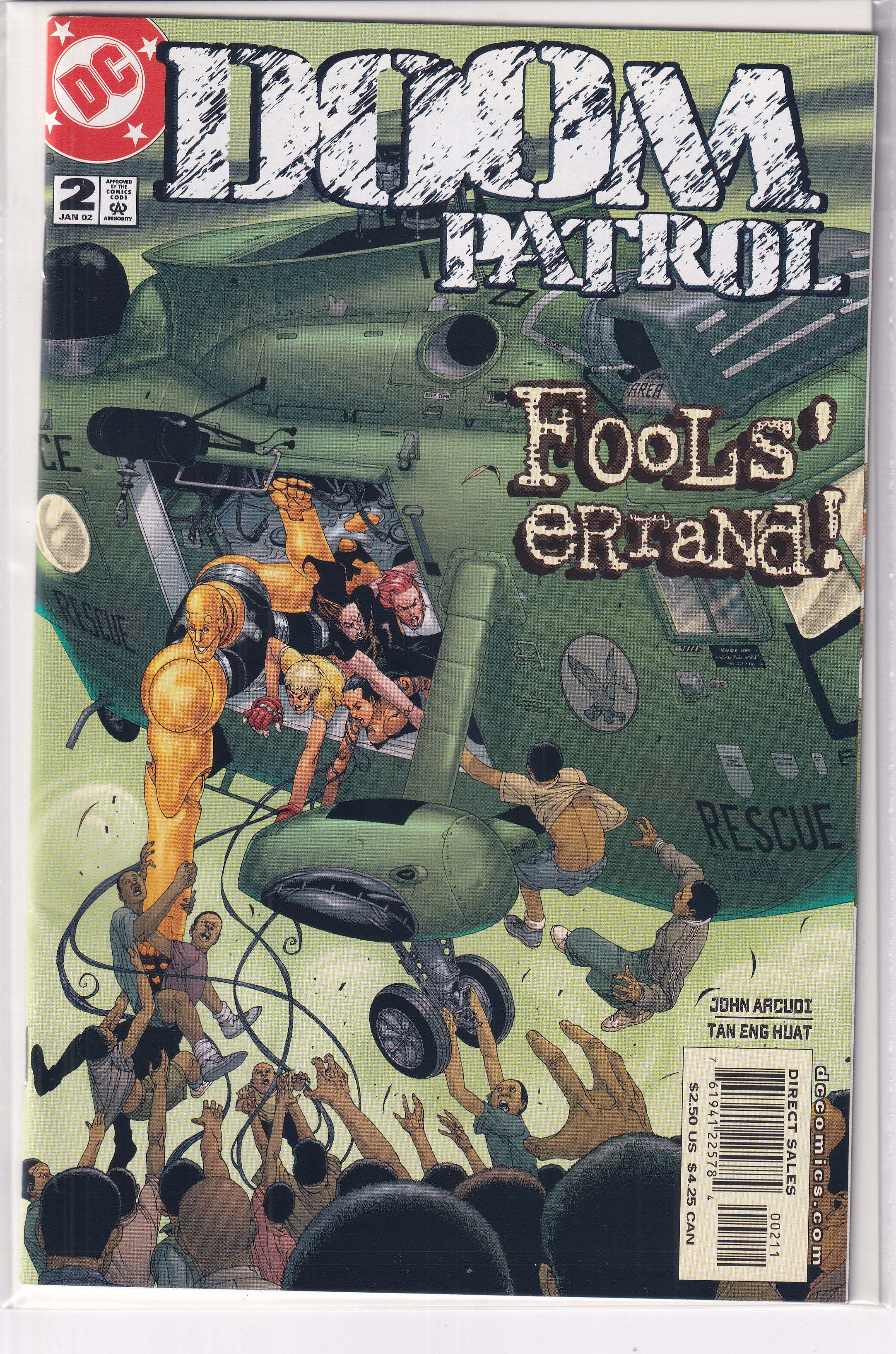DOOM PATROL #2 - Slab City Comics