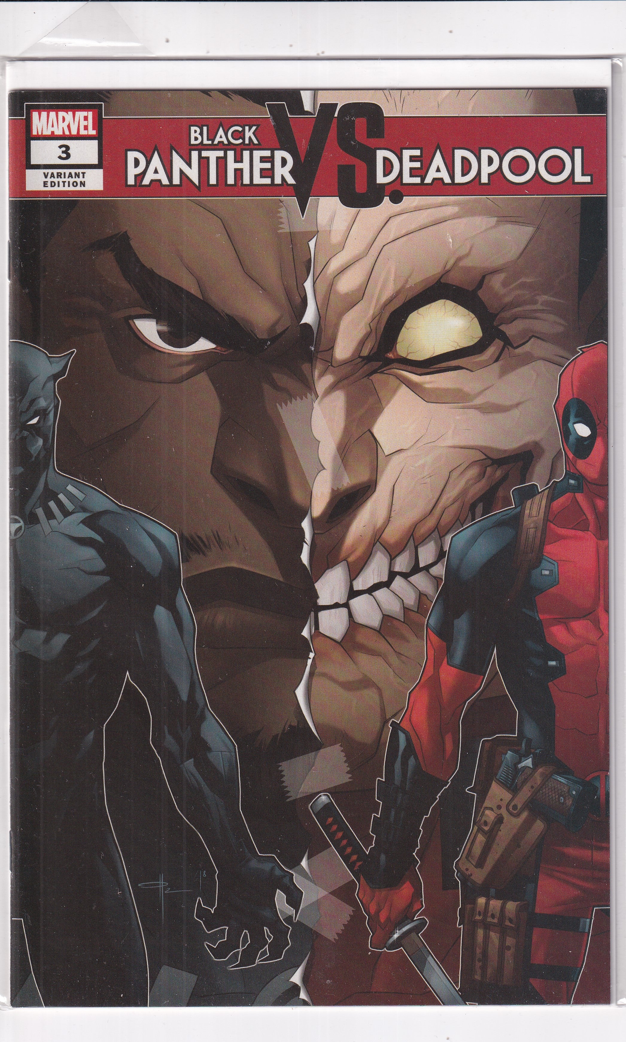 BLACK PANTHER VS DEADPOOL #3 VARIANT - Slab City Comics
