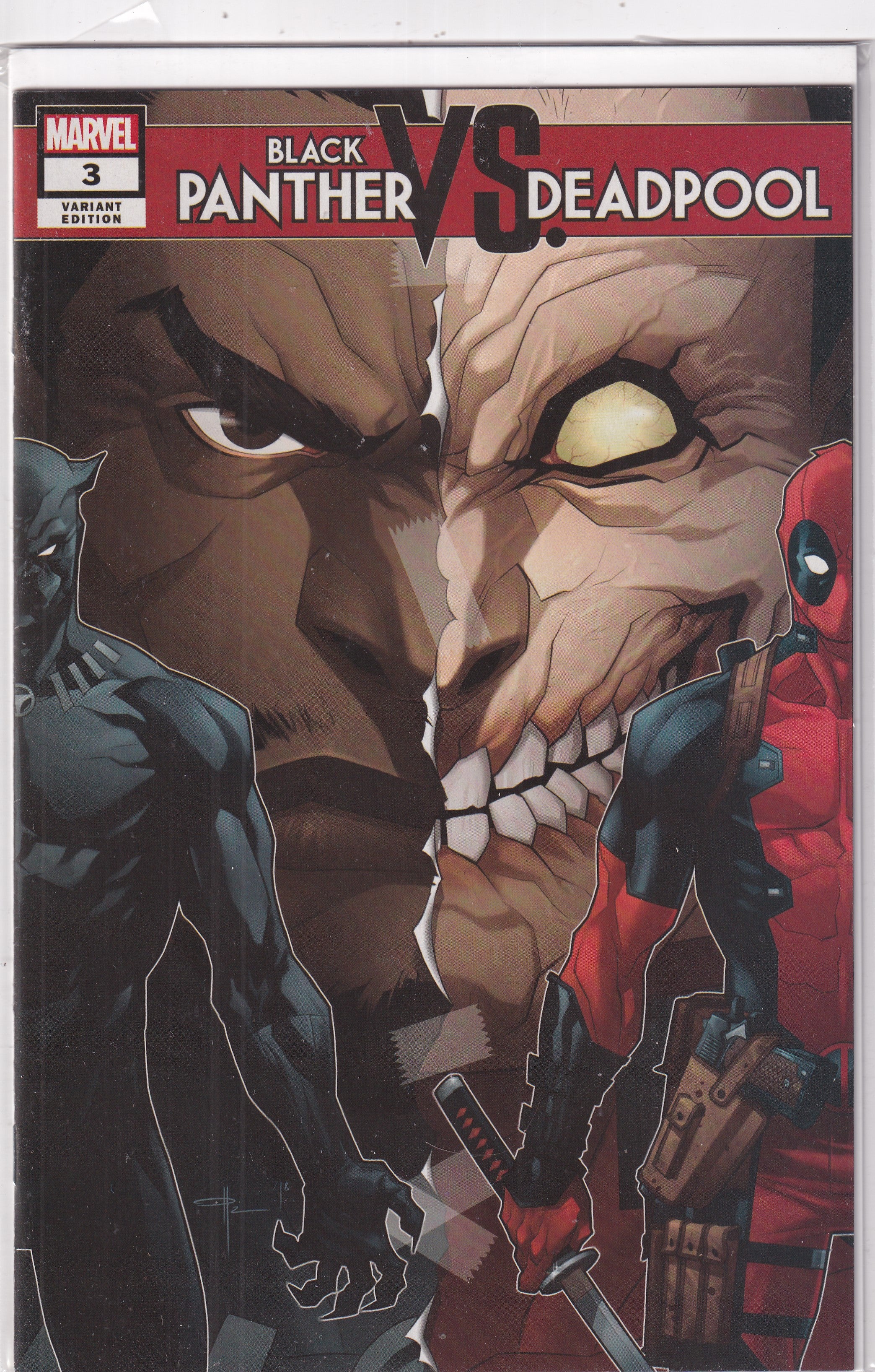 BLACK PANTHER VS DEADPOOL #3 VARIANT - Slab City Comics
