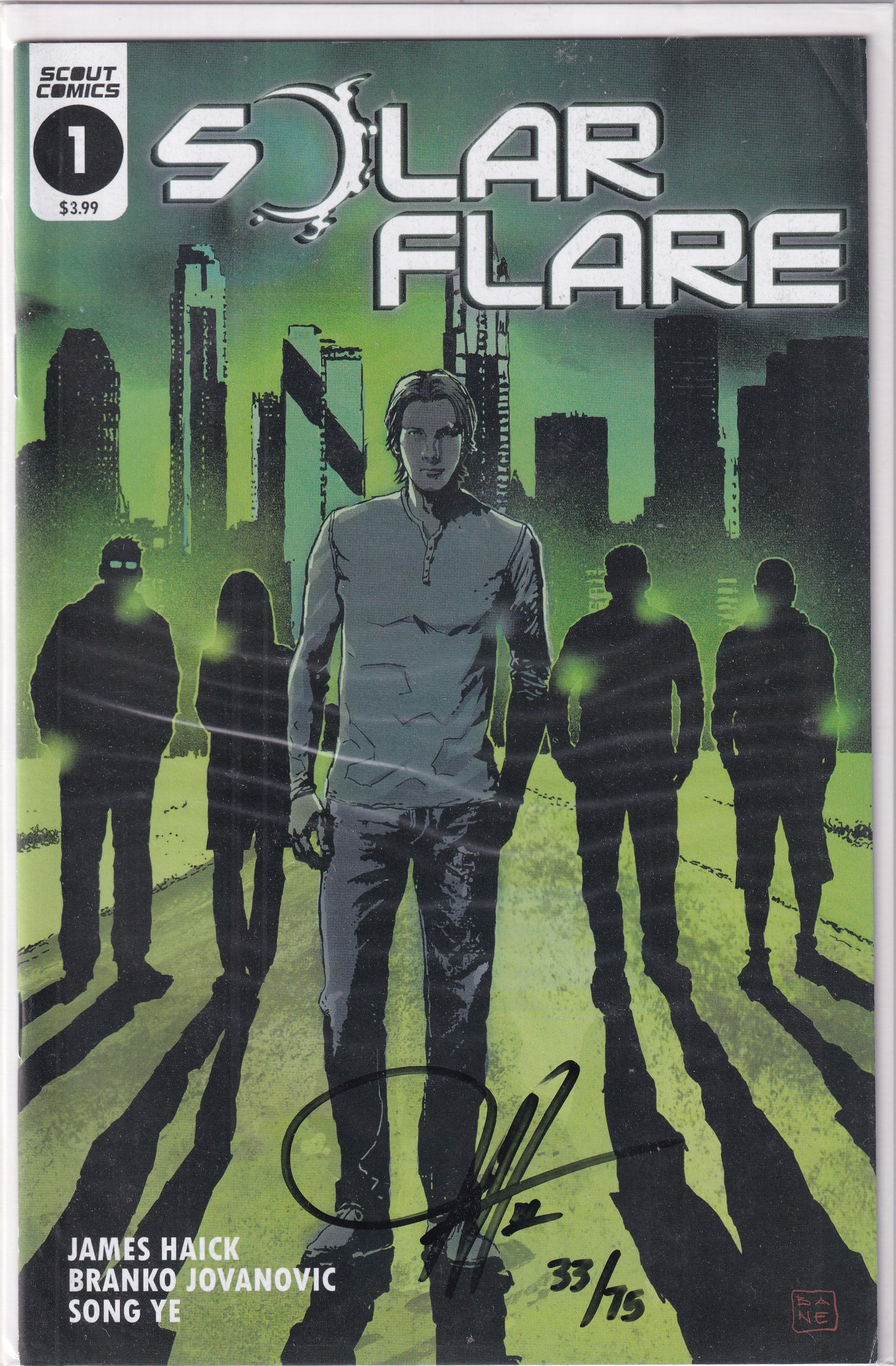 SOLAR FLARE #1 SIGNED - Slab City Comics