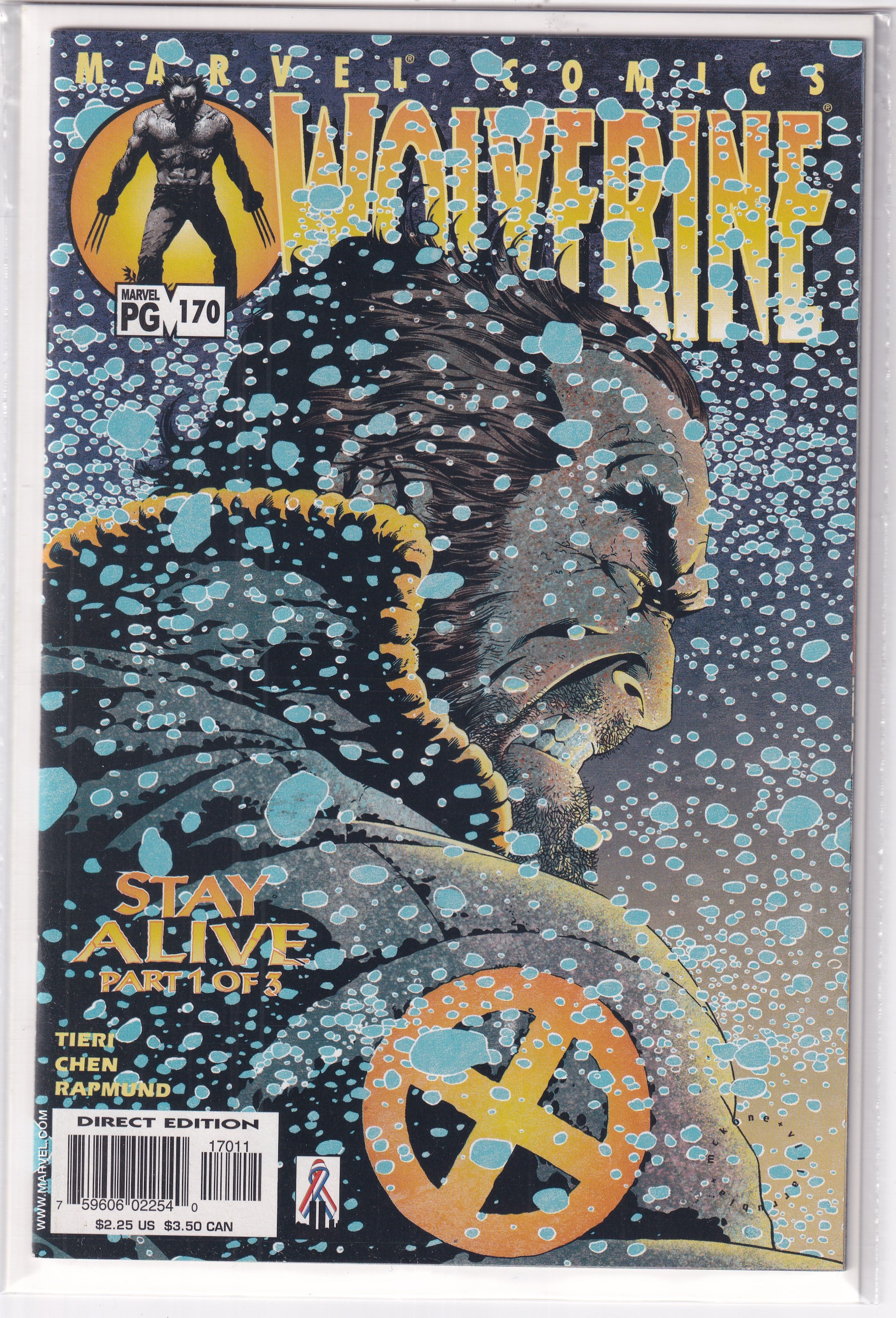 MARVEL COMICS WOLVERINE #170 - Slab City Comics
