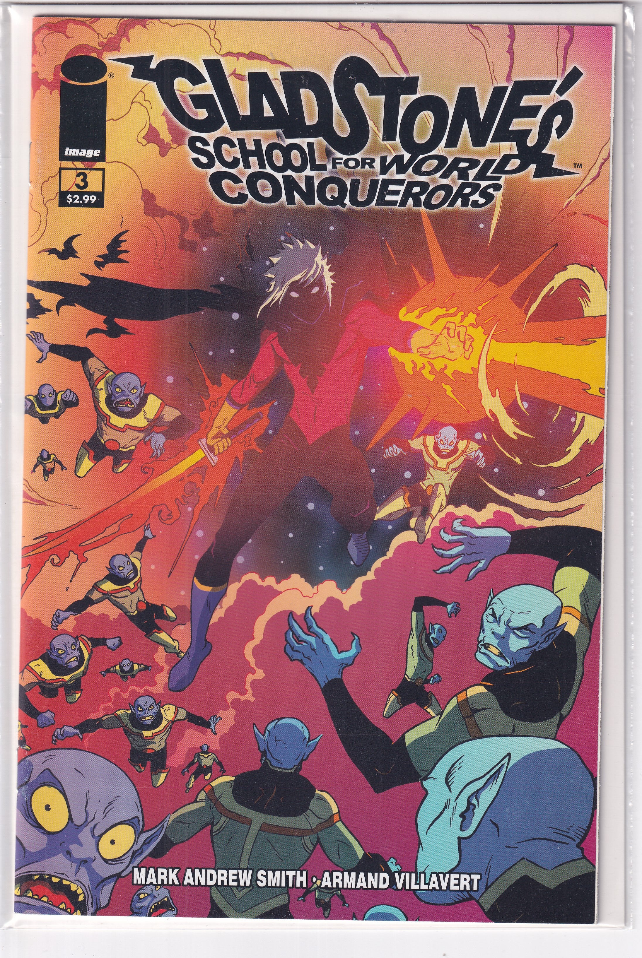 GLADSTONE'S SCHOOL FOR WORLD CONQUERORS #3 - Slab City Comics
