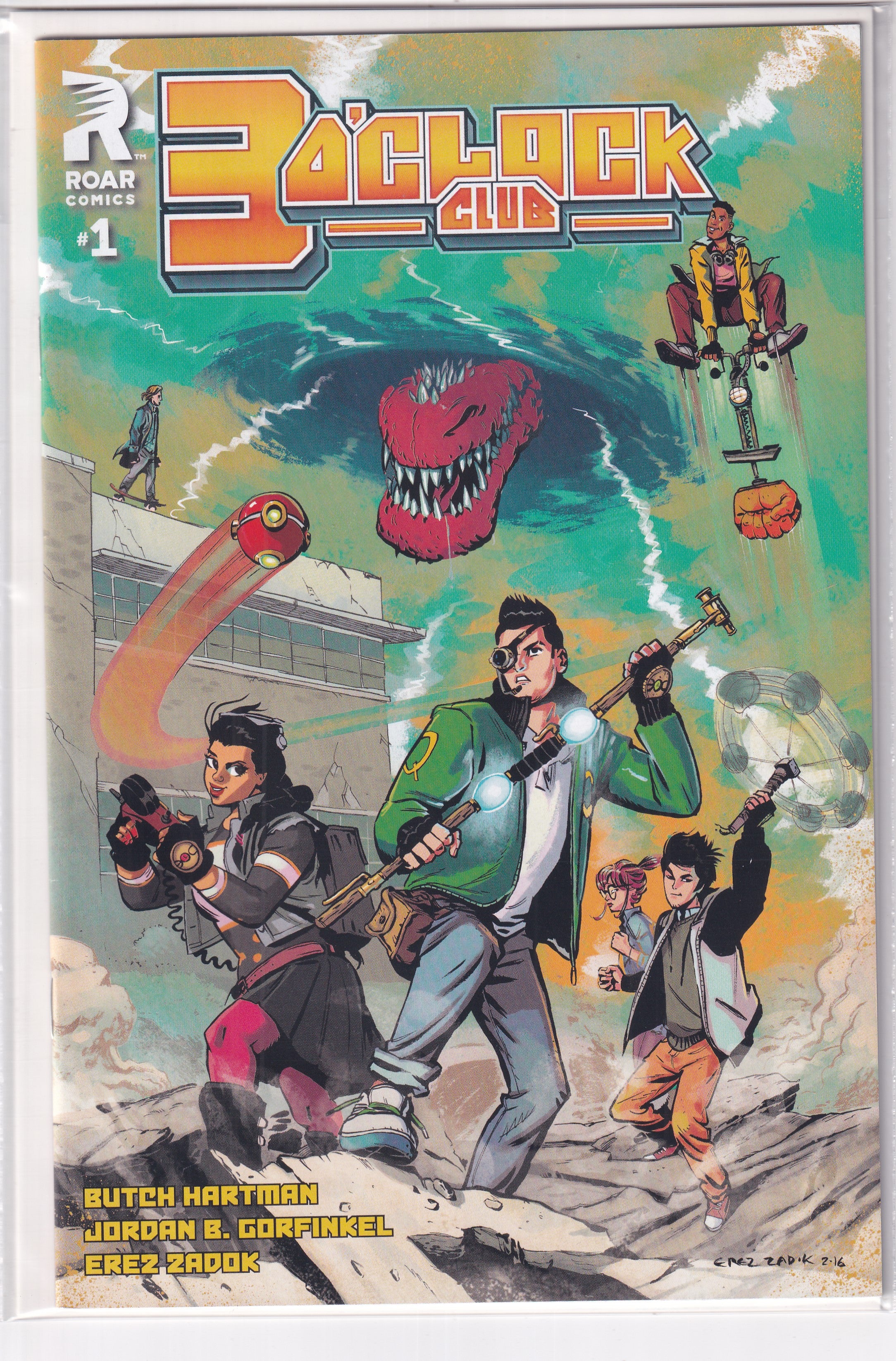 3 O'CLOCK CLUB #1 - Slab City Comics