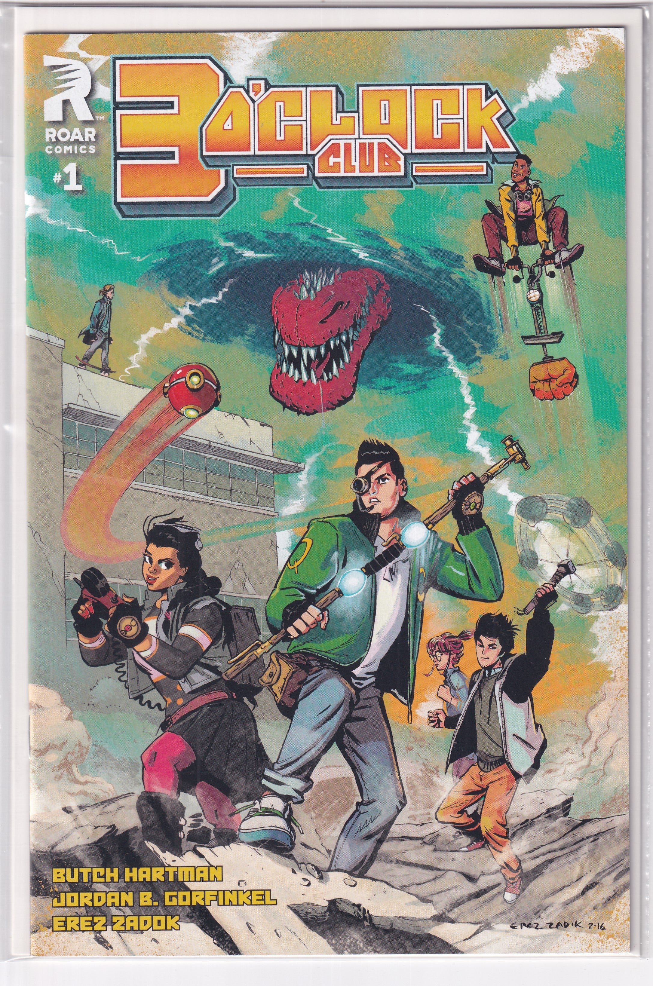 3 O'CLOCK CLUB #1 - Slab City Comics