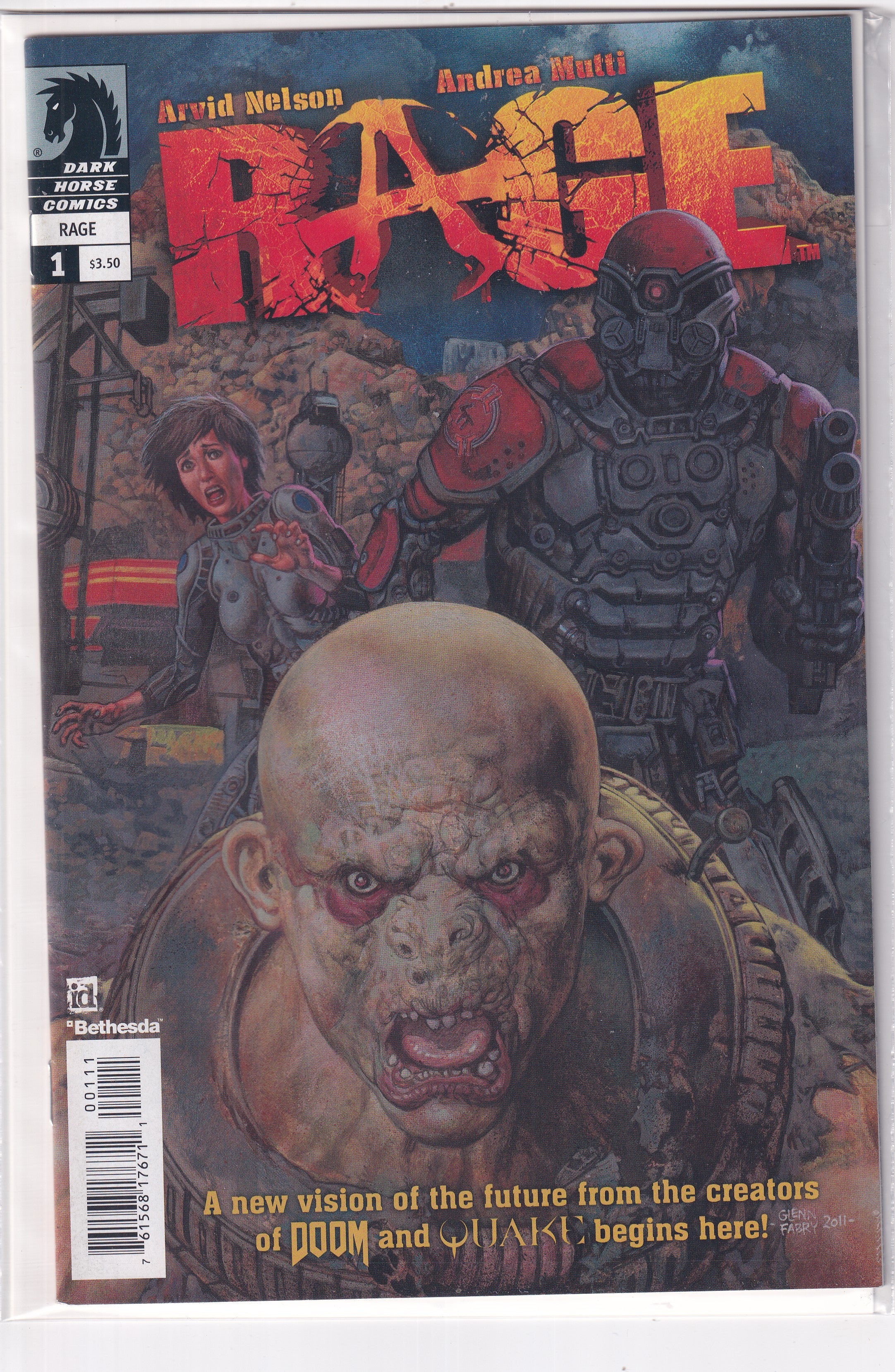 RAGE #1 - Slab City Comics